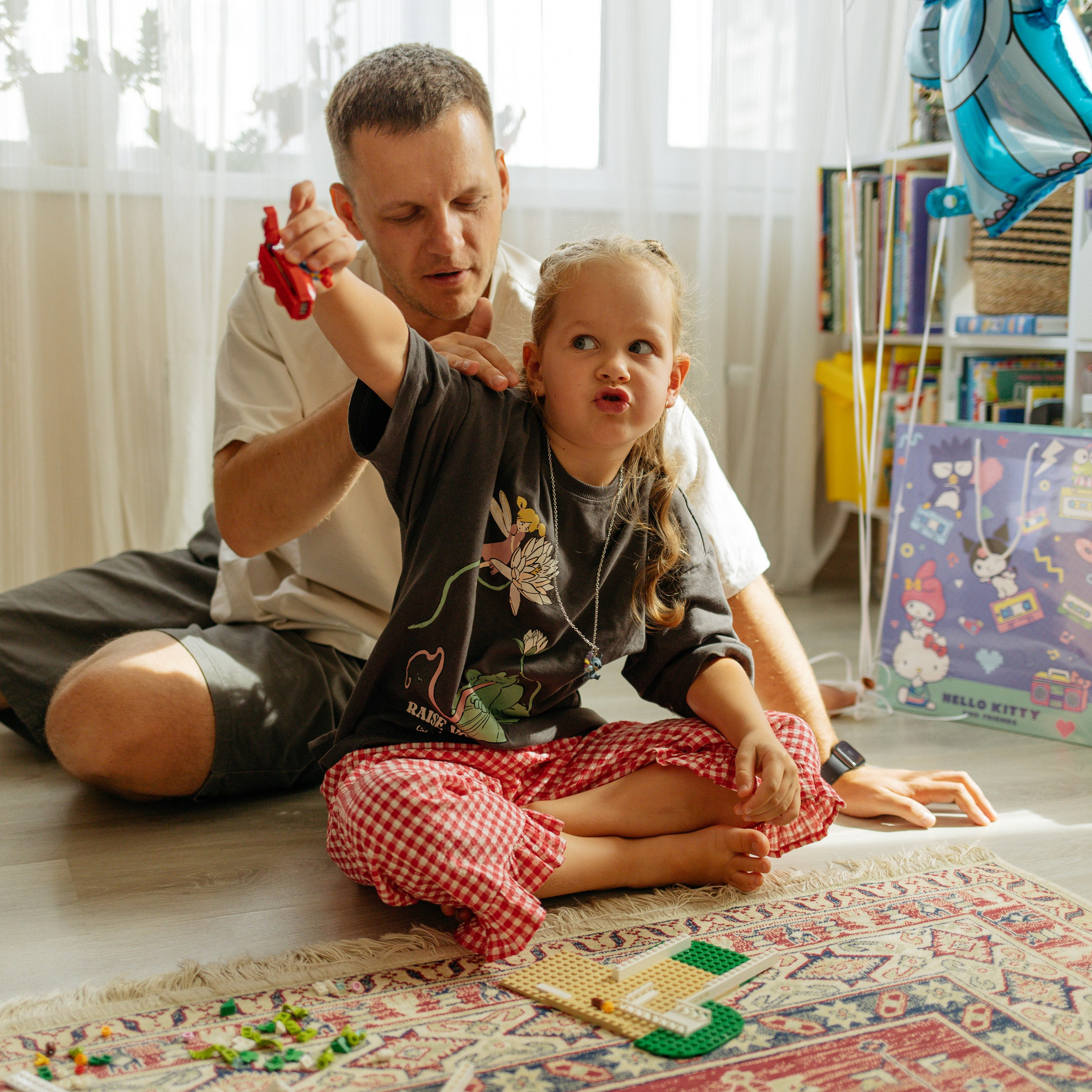 День рождения Василисы (дом, парк)