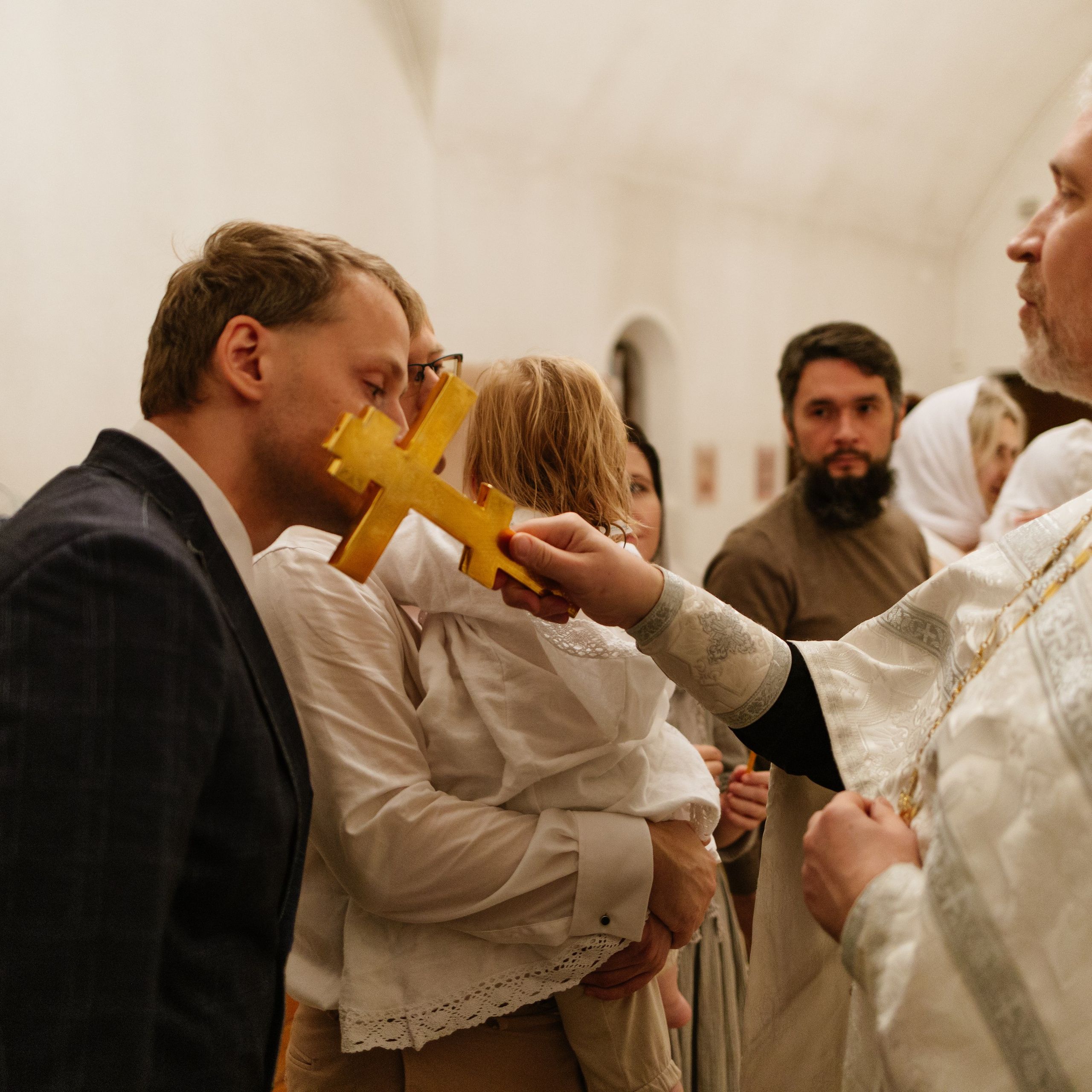 Крещение девочек