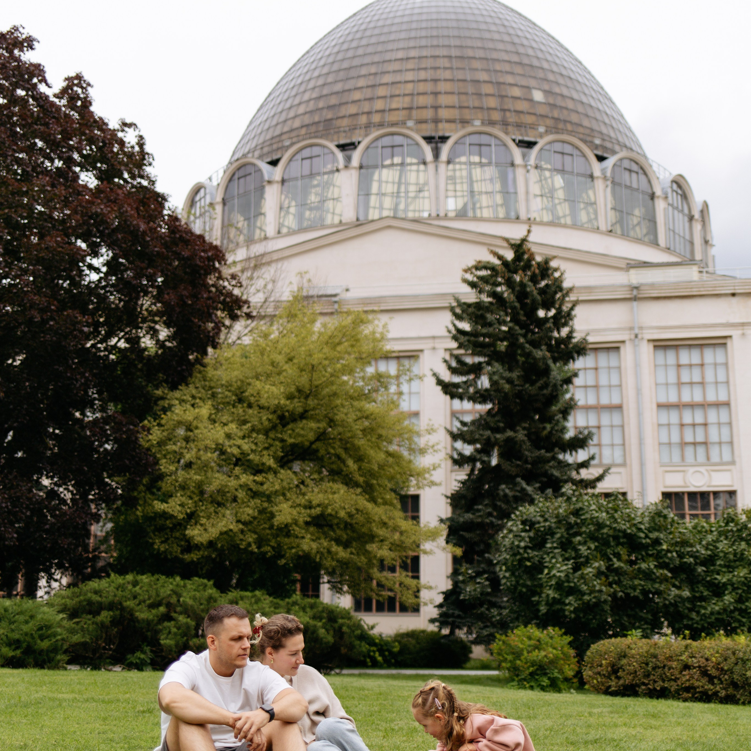 День рождения Василисы (дом, парк)