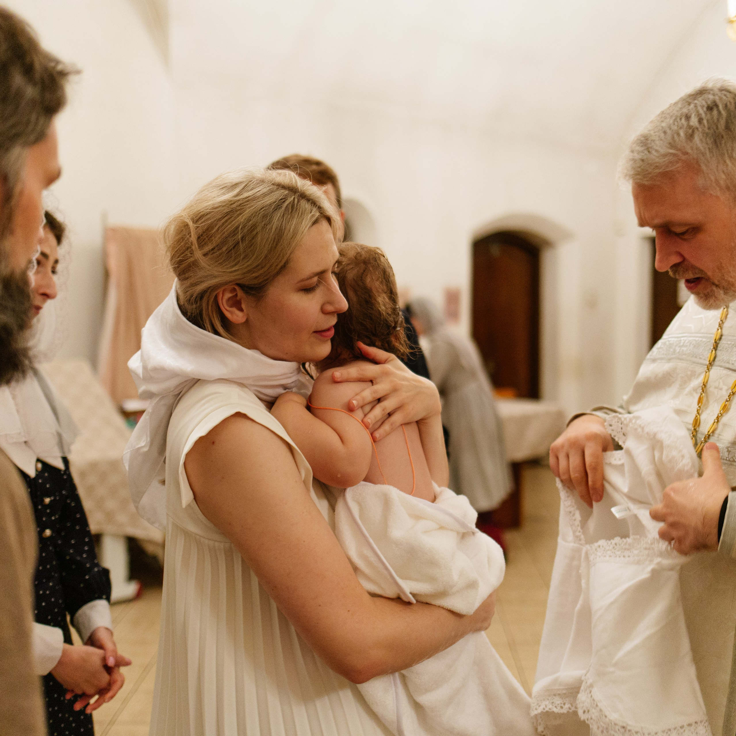 Крещение девочек