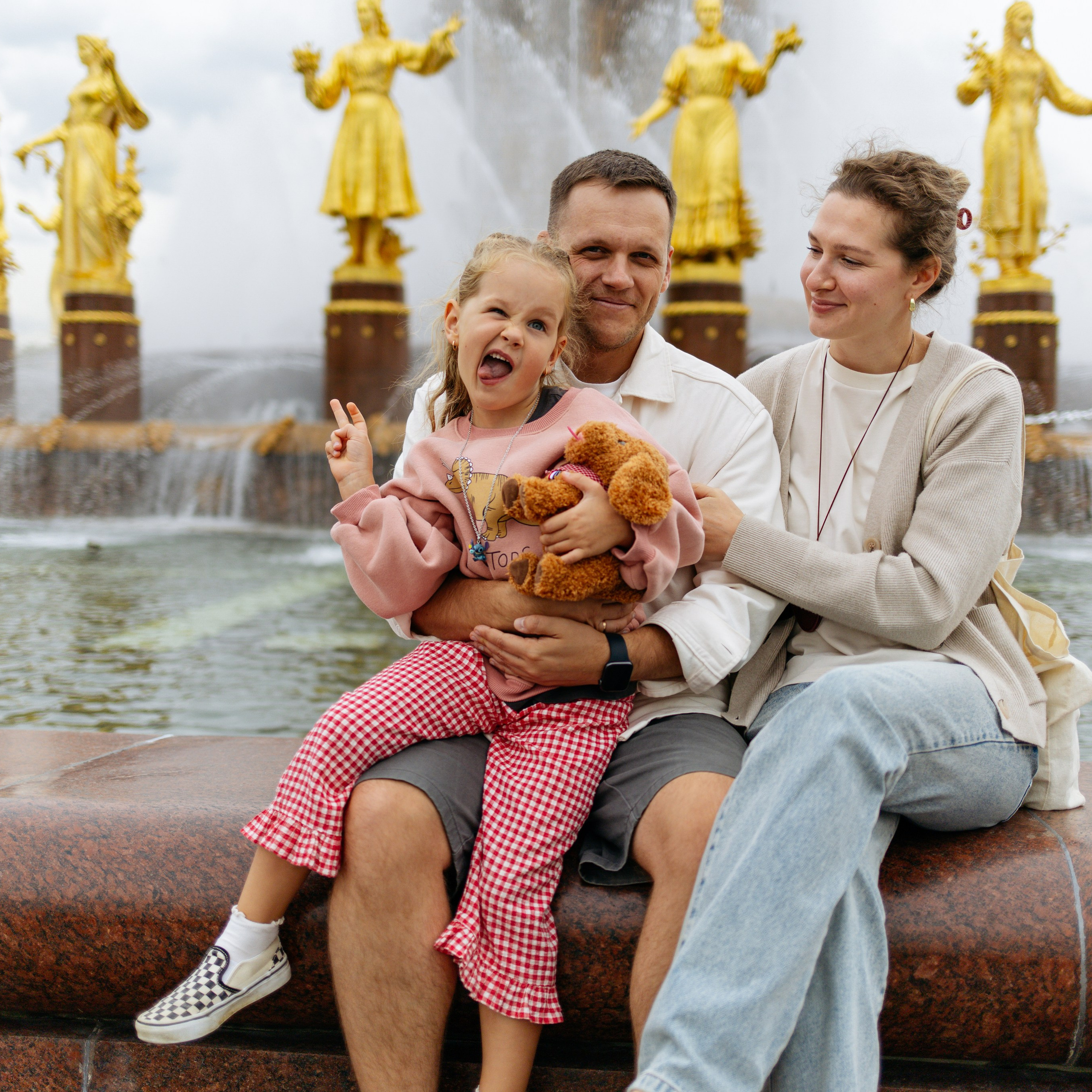 День рождения Василисы (дом, парк)