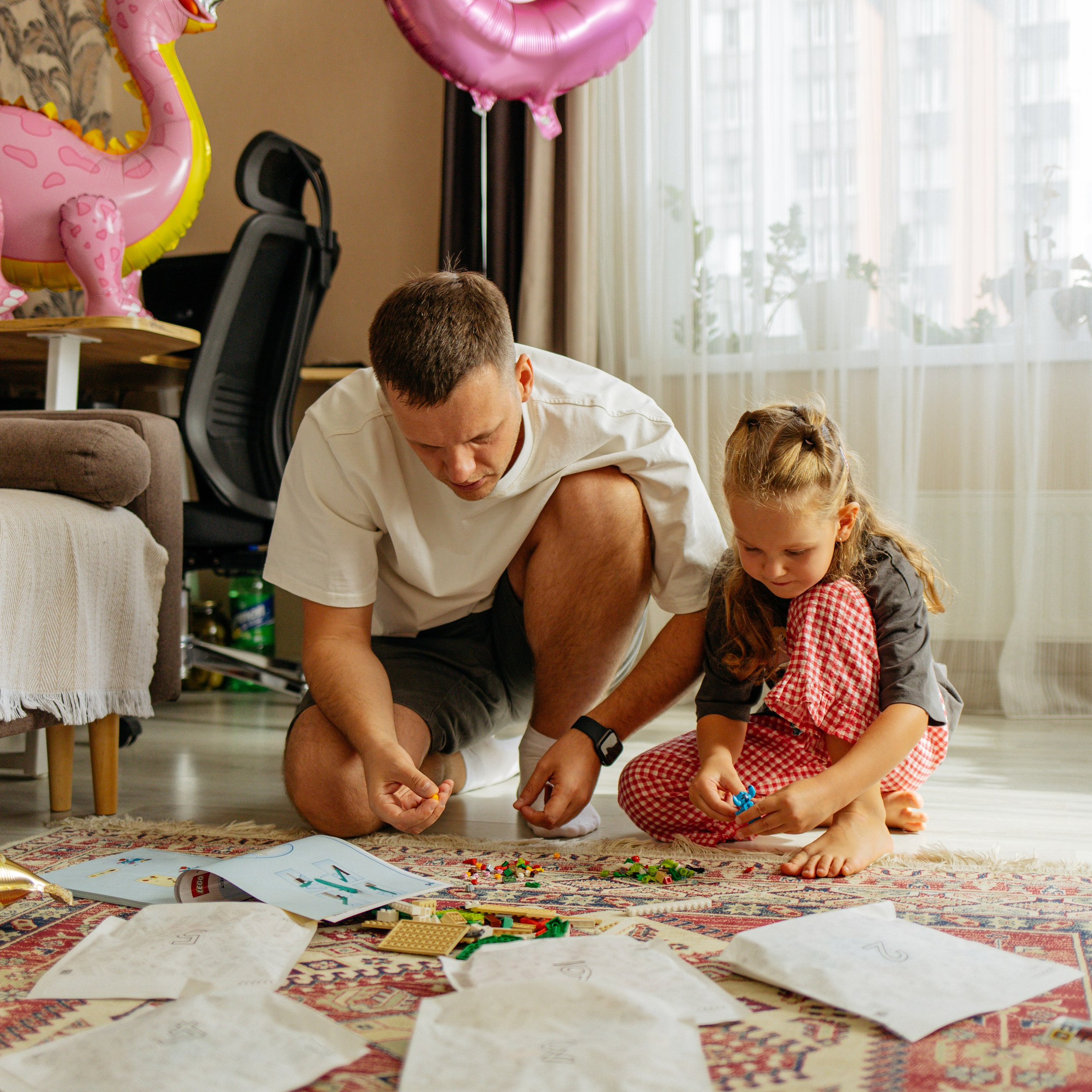 День рождения Василисы (дом, парк)