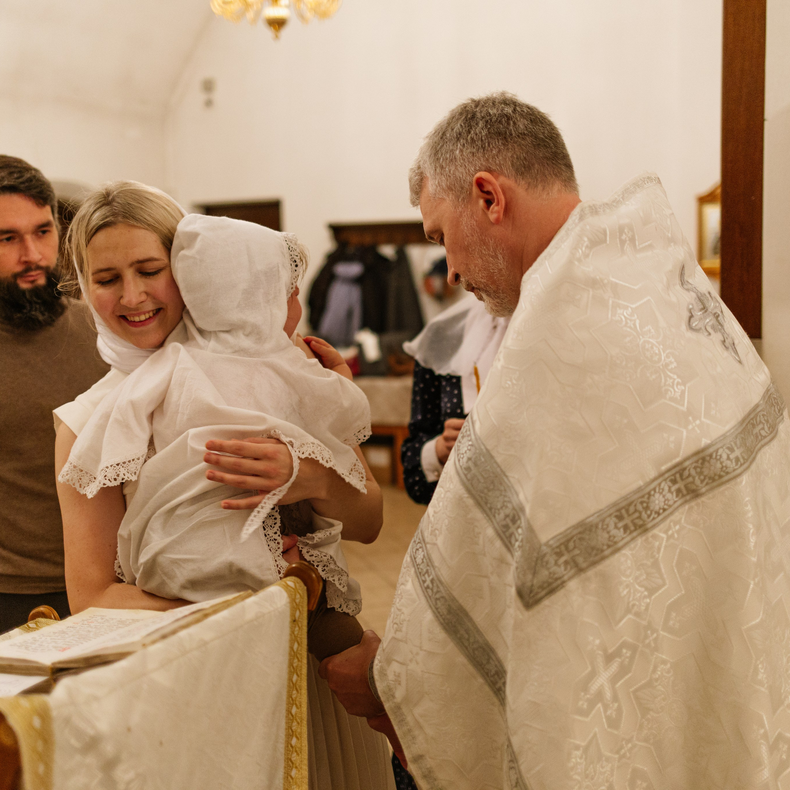 Крещение девочек