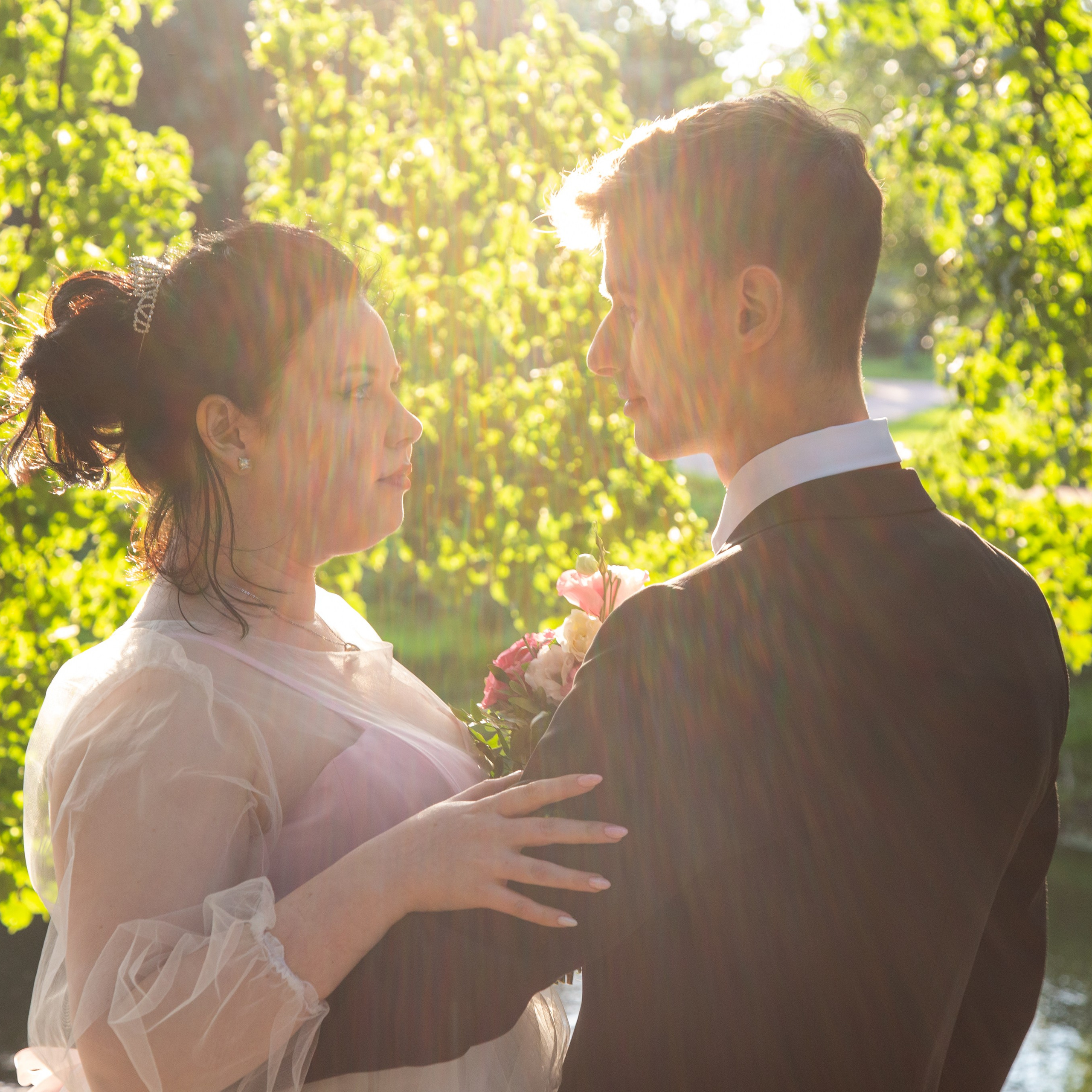 Свадебная фотосессия в Загсе на Фурштатской