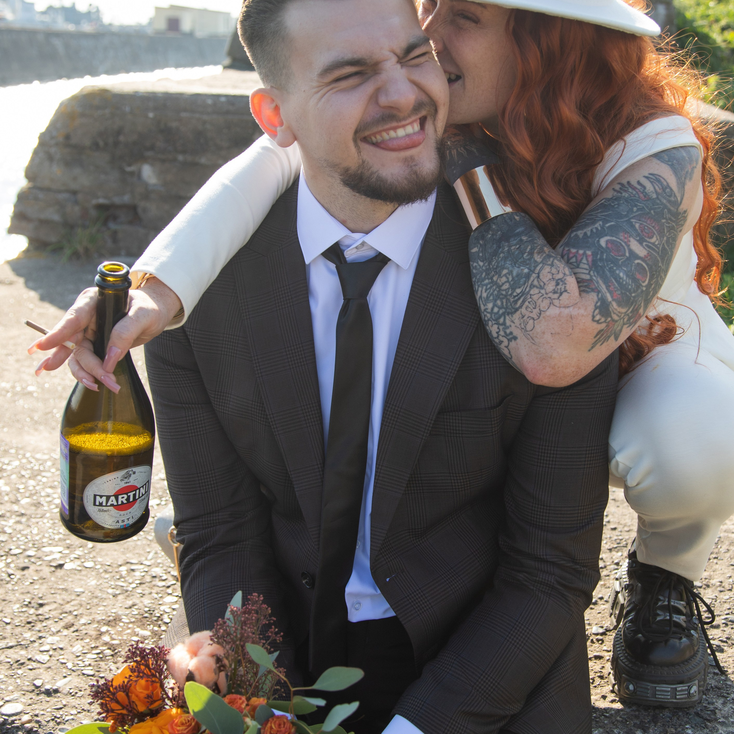 Свадебная съемка в Кронштадте у маяка