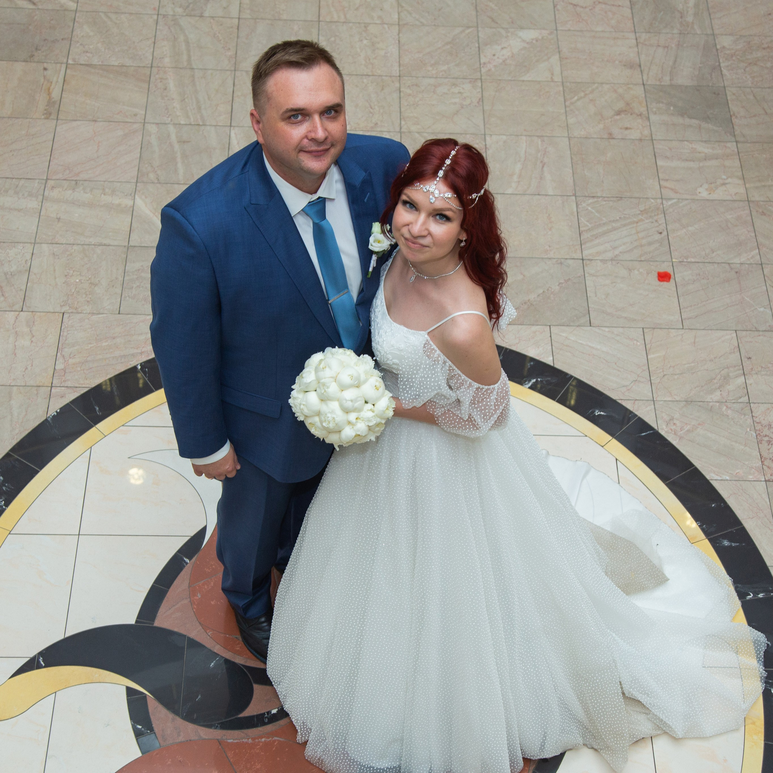 Свадебные фотографии в студии Петербурга