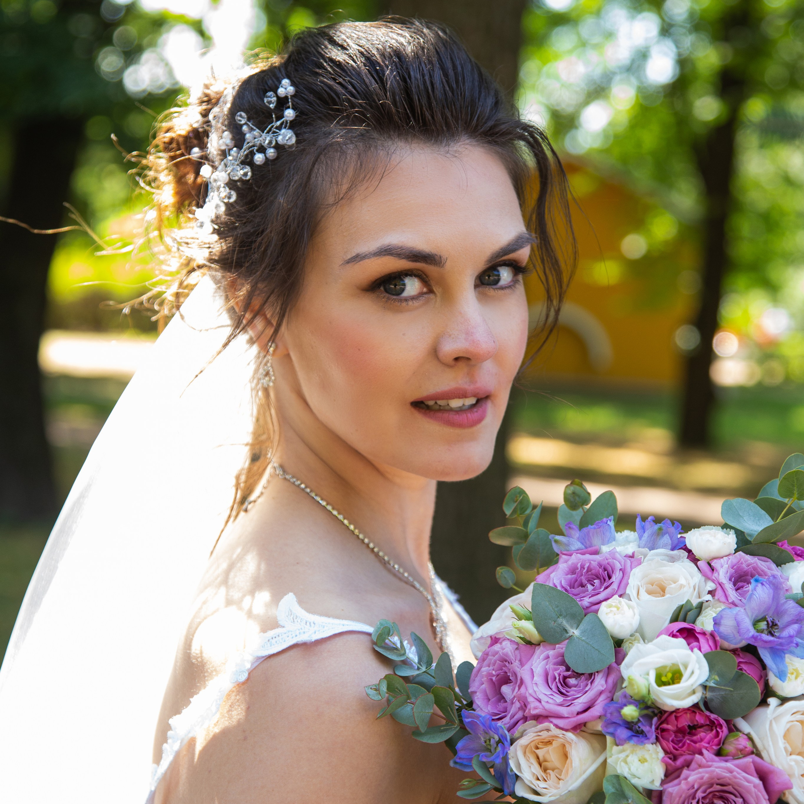 Свадебная фото прогулка по Парку Победы