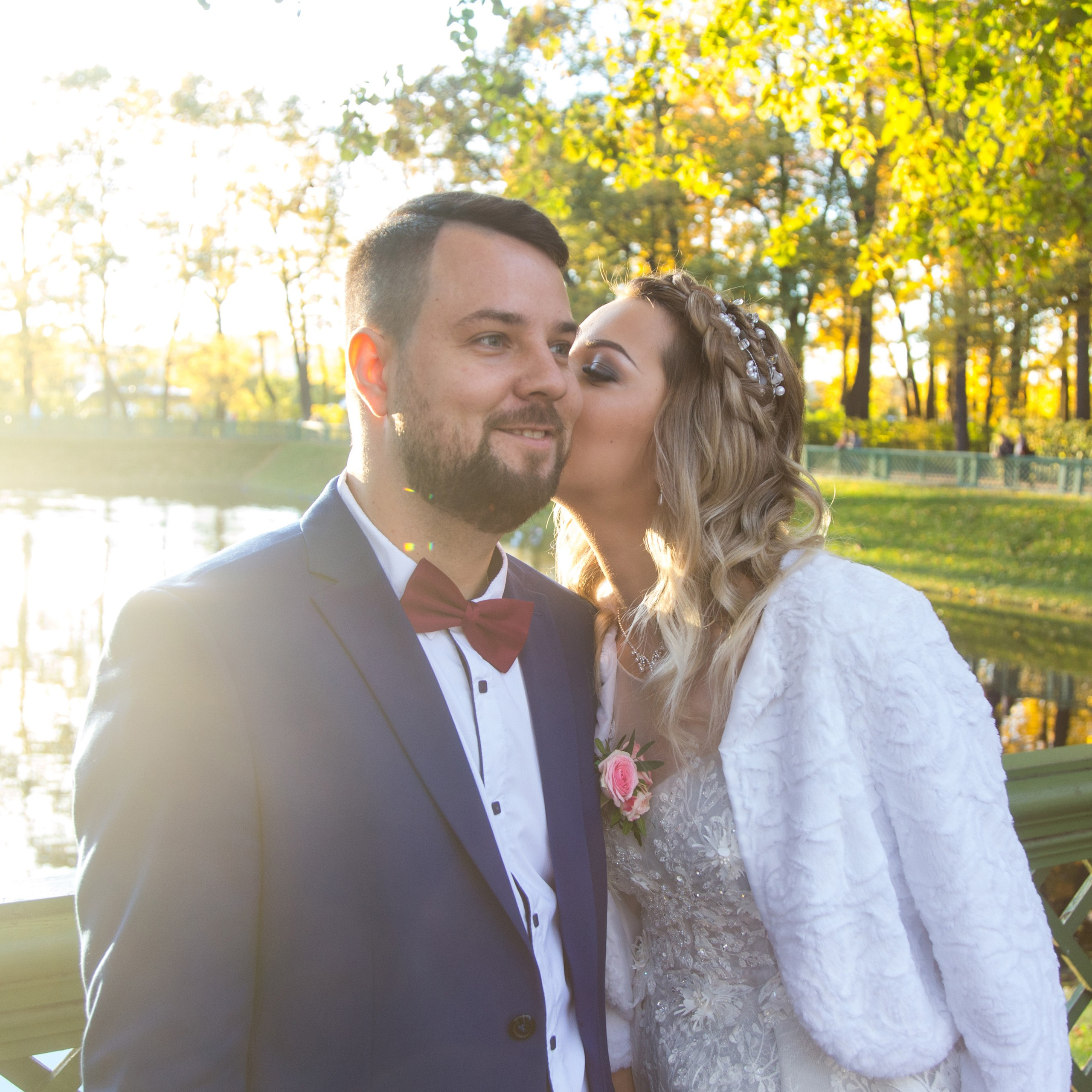 Свадебная съемка в Летнем Саду