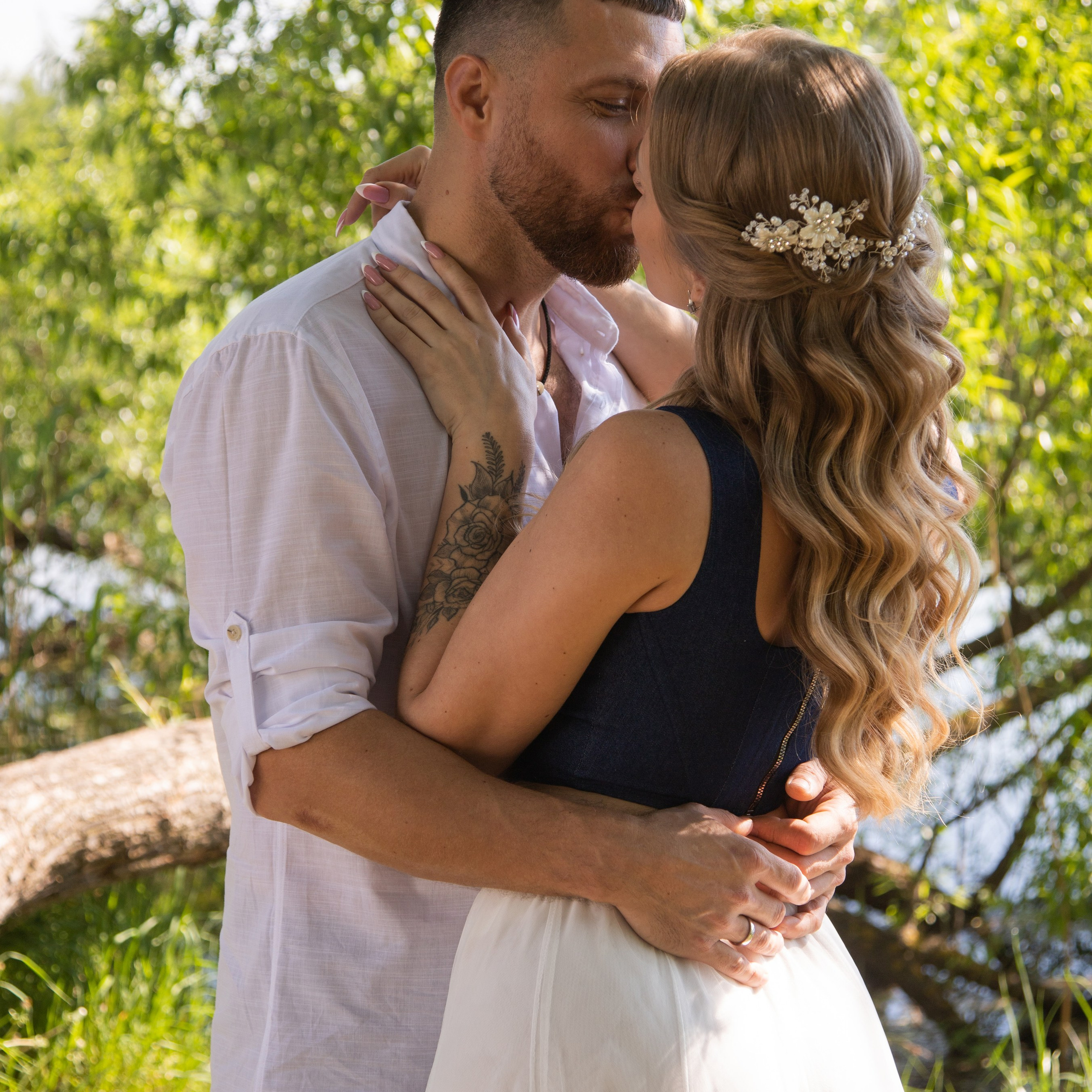 Свадебная съемка в Петергофе (Петродворце)