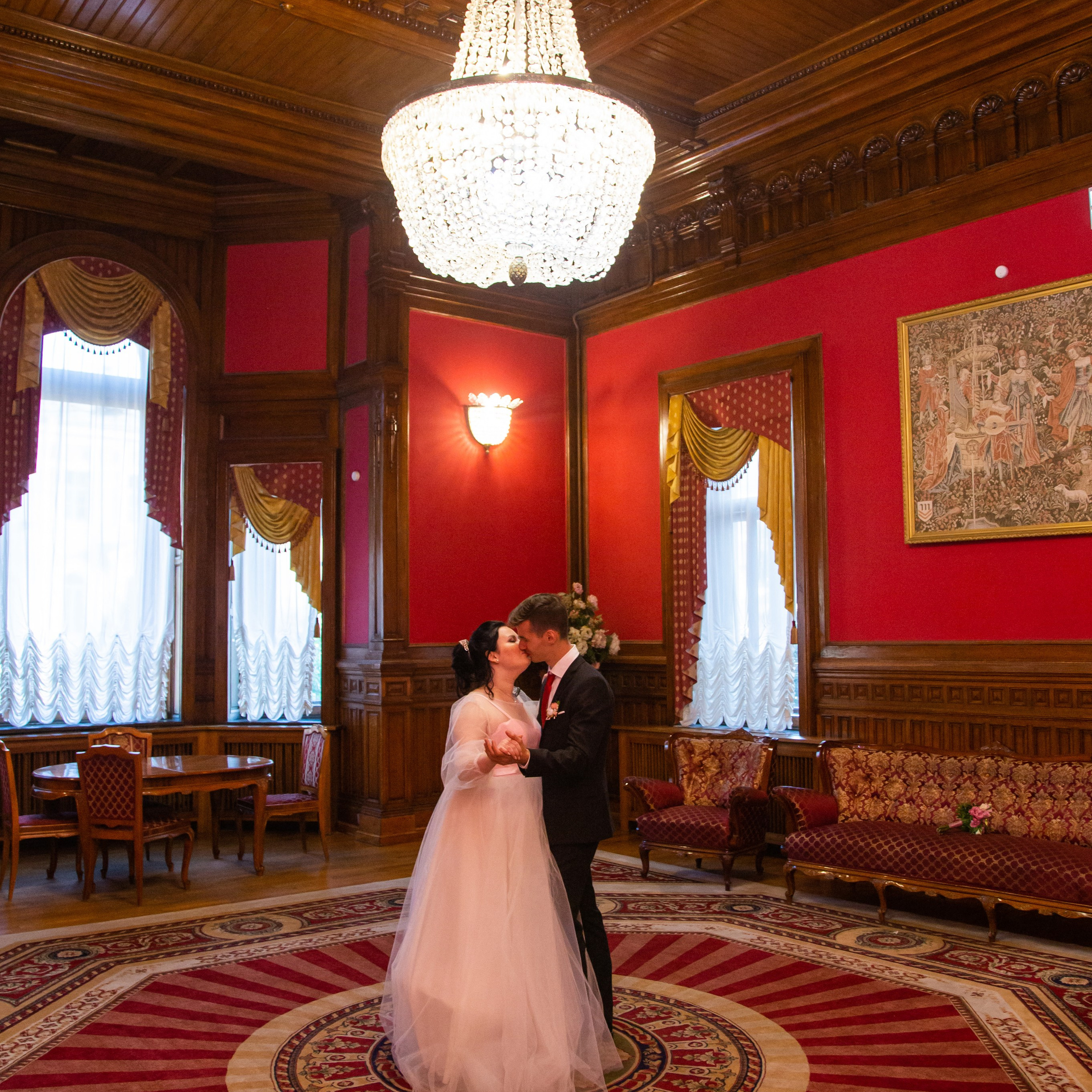 Свадебная фотосессия в Загсе на Фурштатской