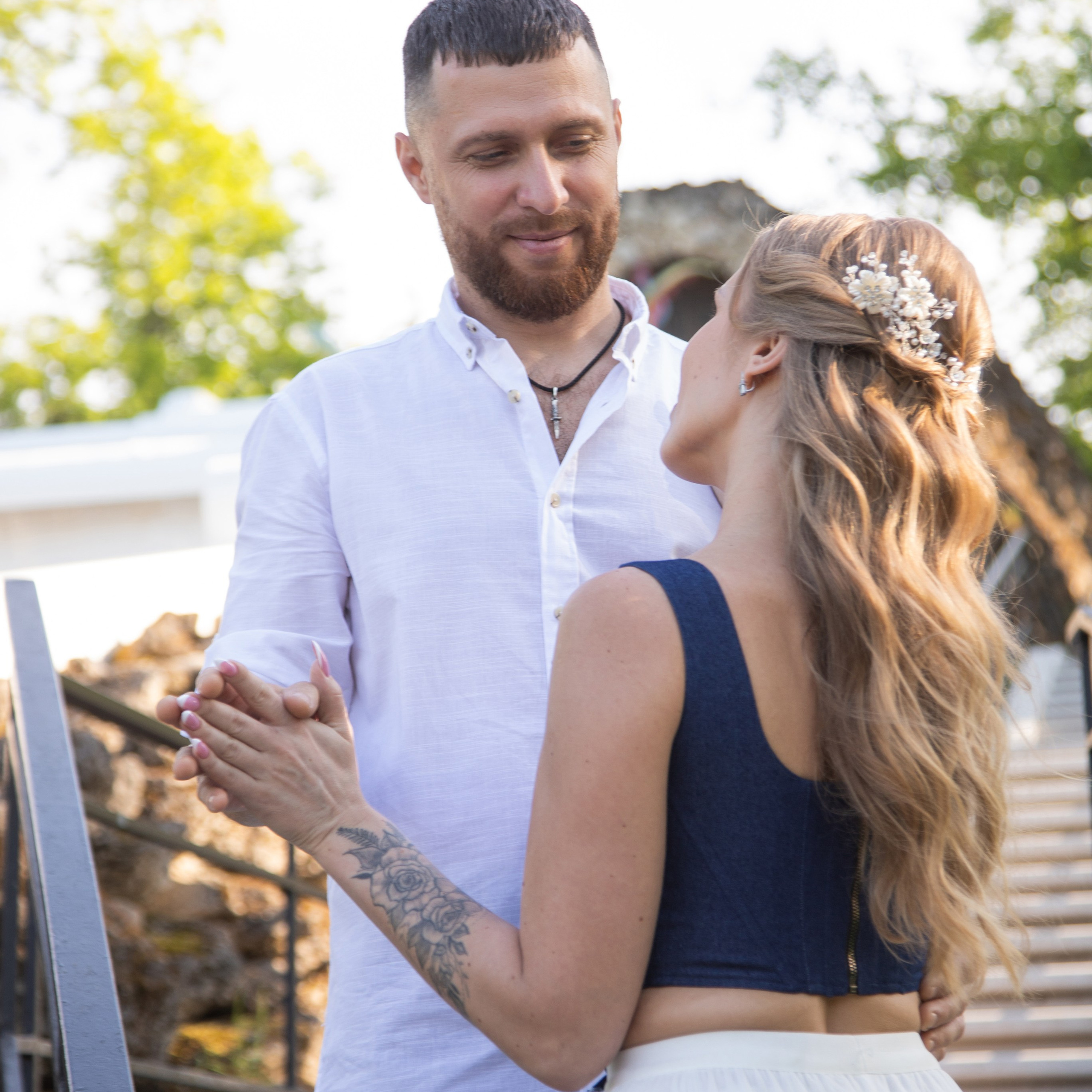 Свадебная съемка в Петергофе (Петродворце)