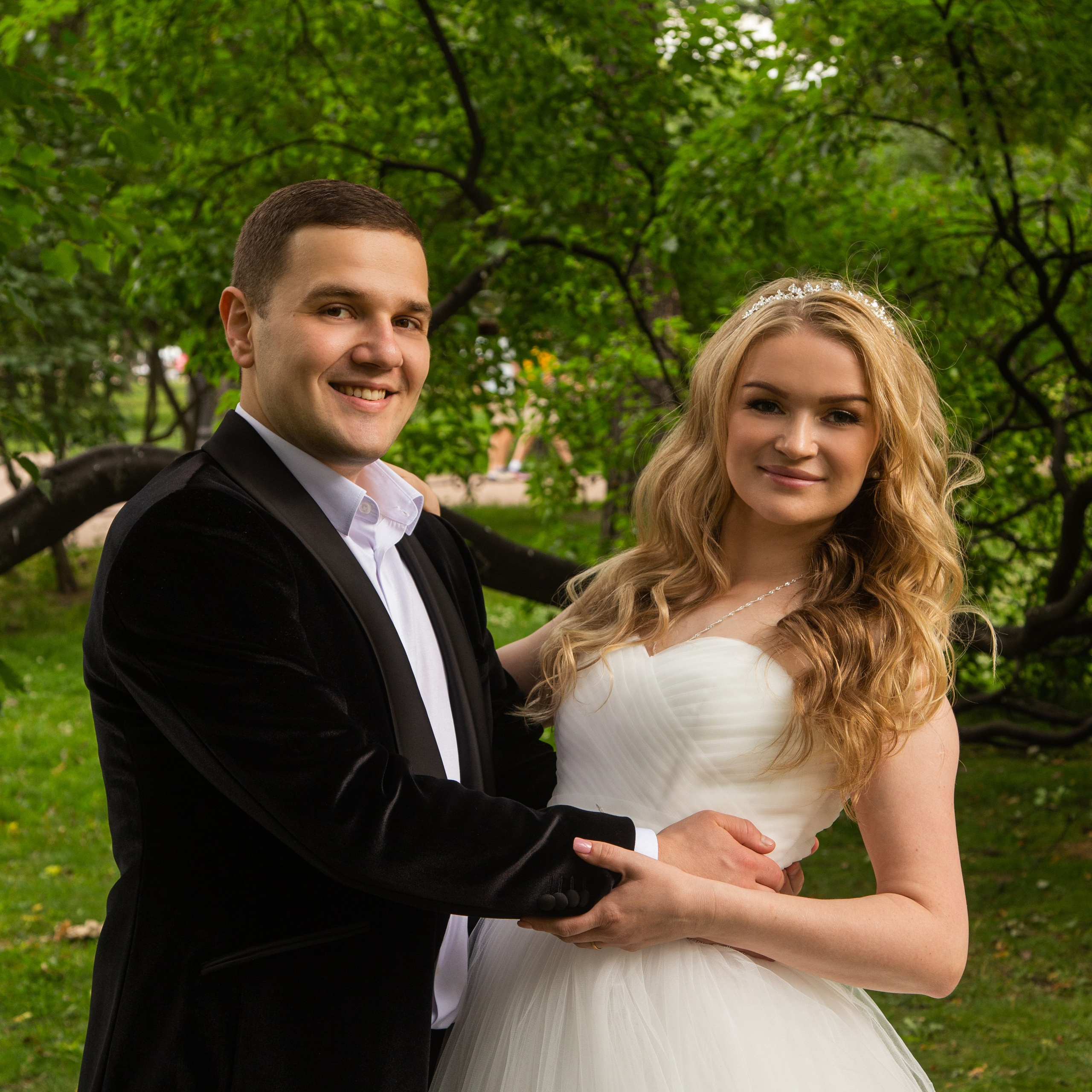 Венчание в храме молодожен