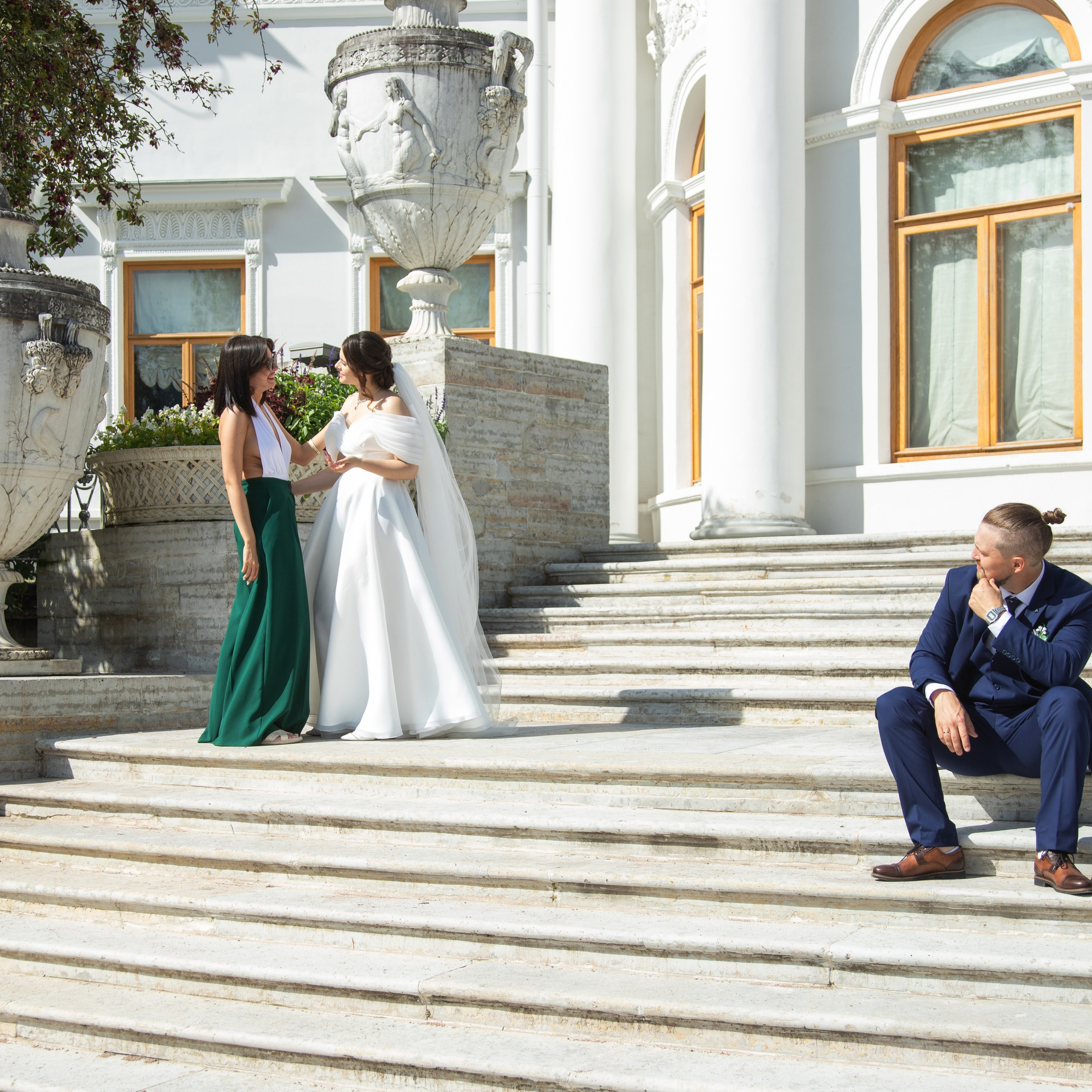 Свадебная фото прогулка на Елагином острове