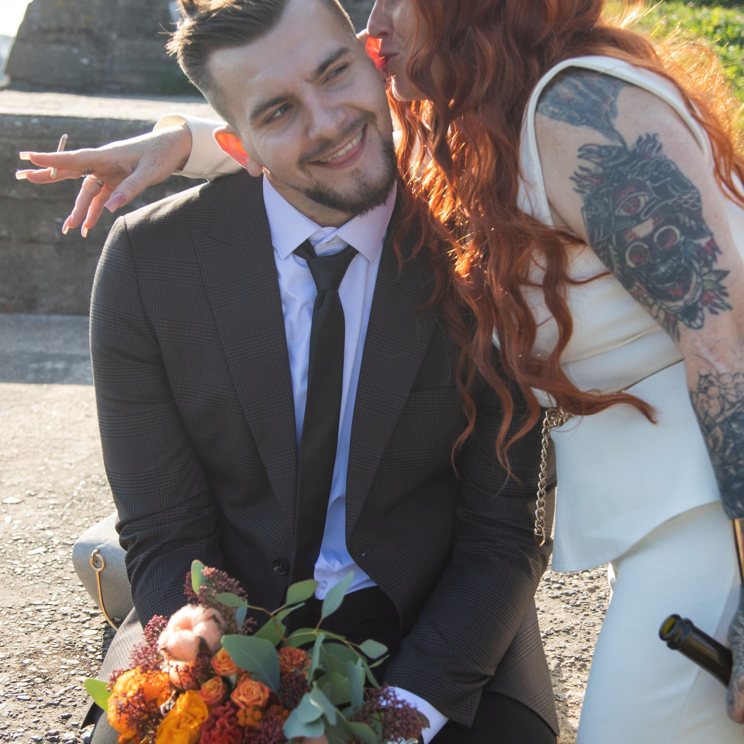 Свадебная съемка в Кронштадте у маяка