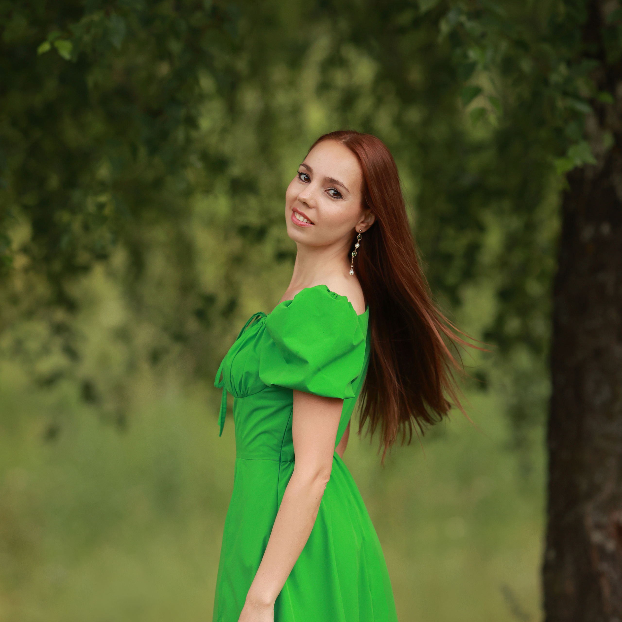 Оксана — фотопрогулка в парке