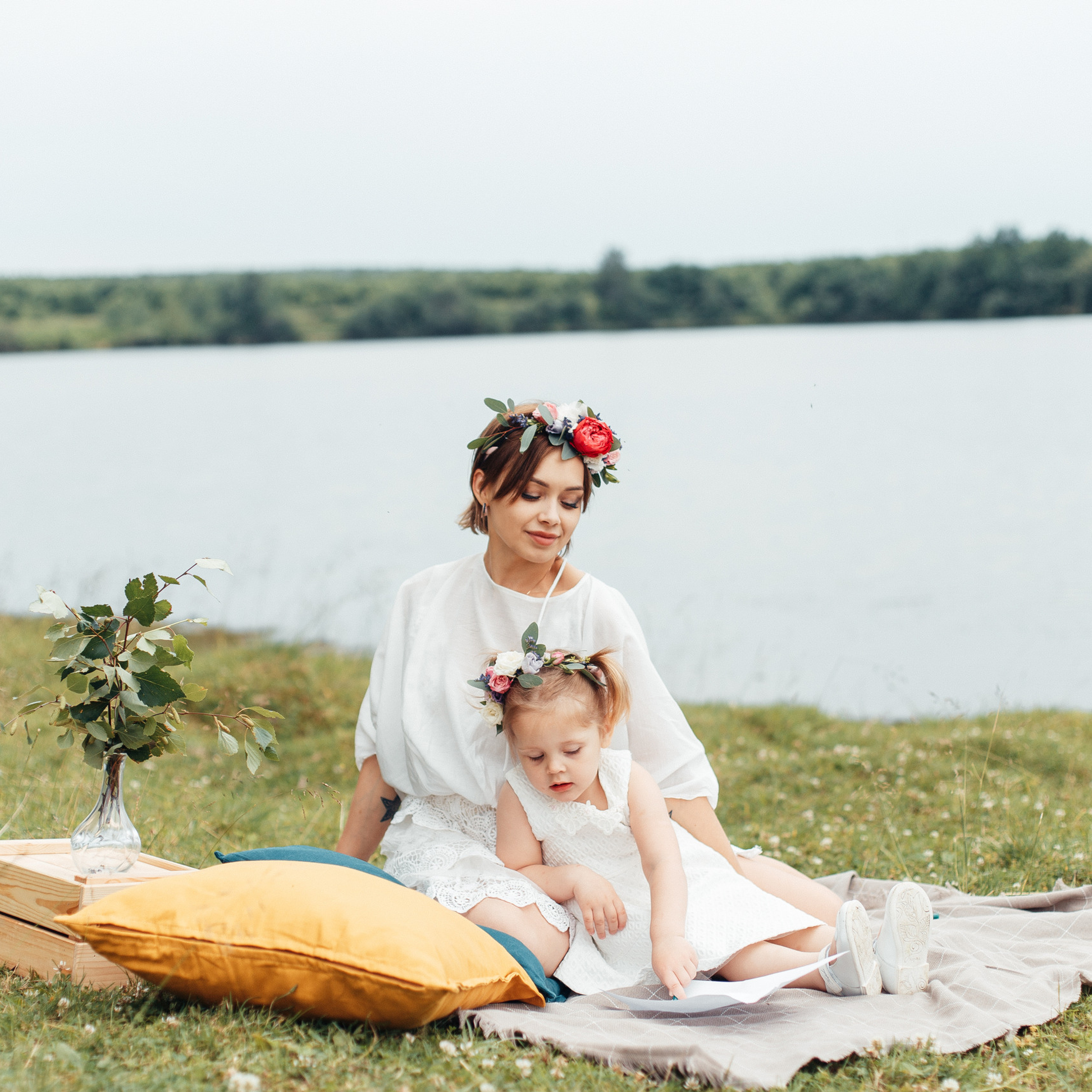 Мама и дочка