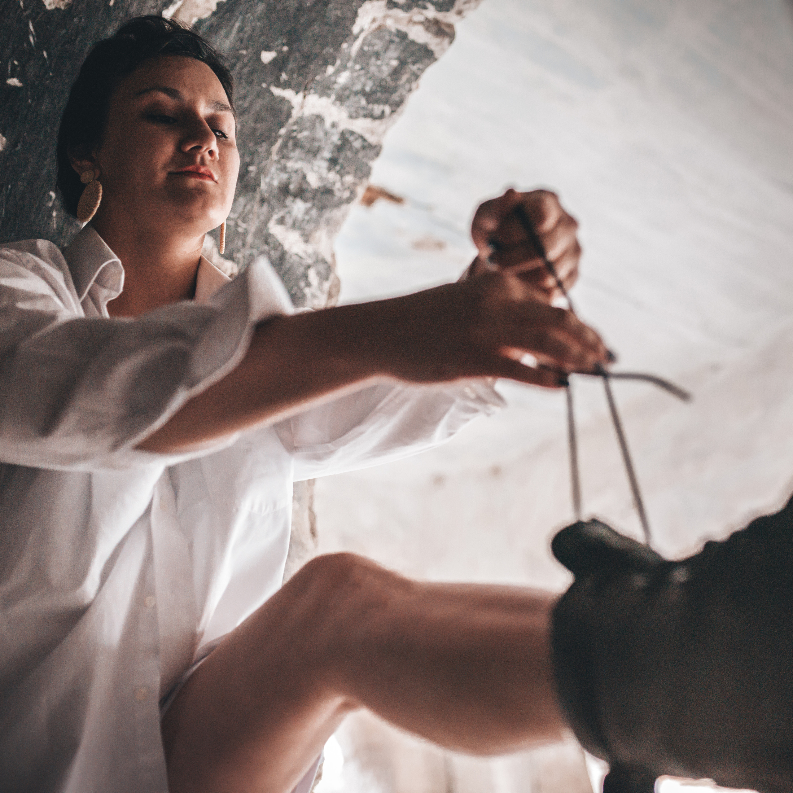 В заброшке