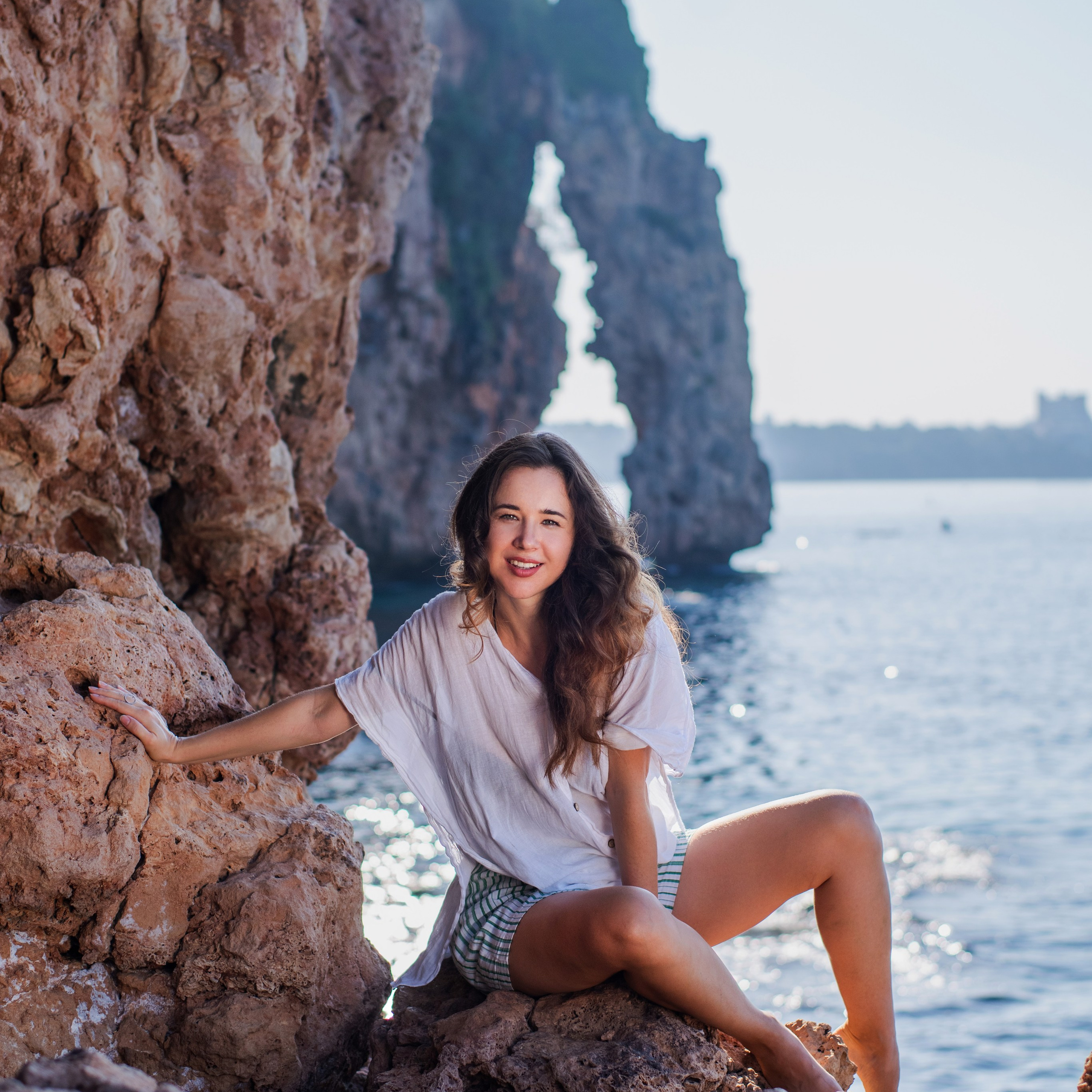 Анталия Скалы Море. Фотограф в Анталии | Профессиональная фотосессия | Наталья Цыбульская