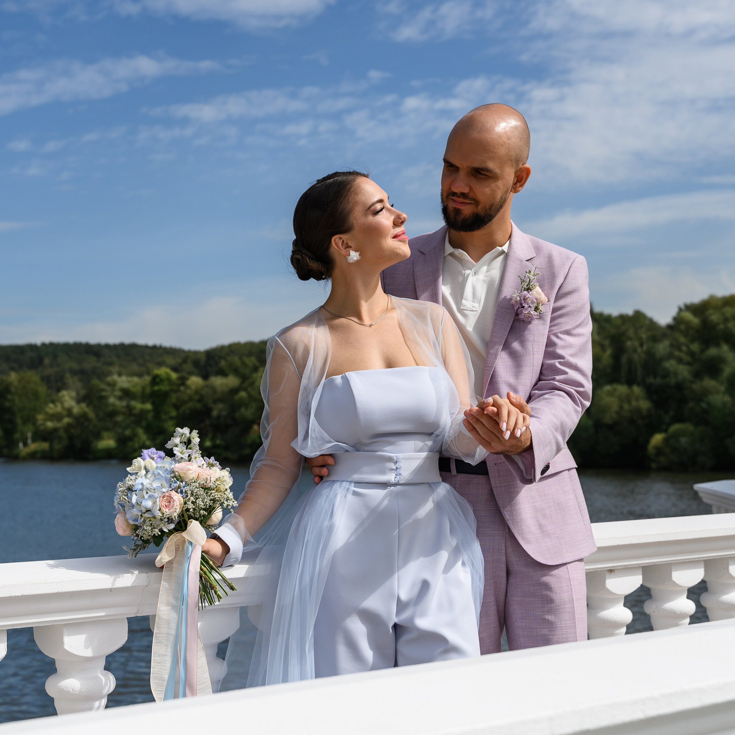 Свадебная фотосессия ресторан «Белый берег»