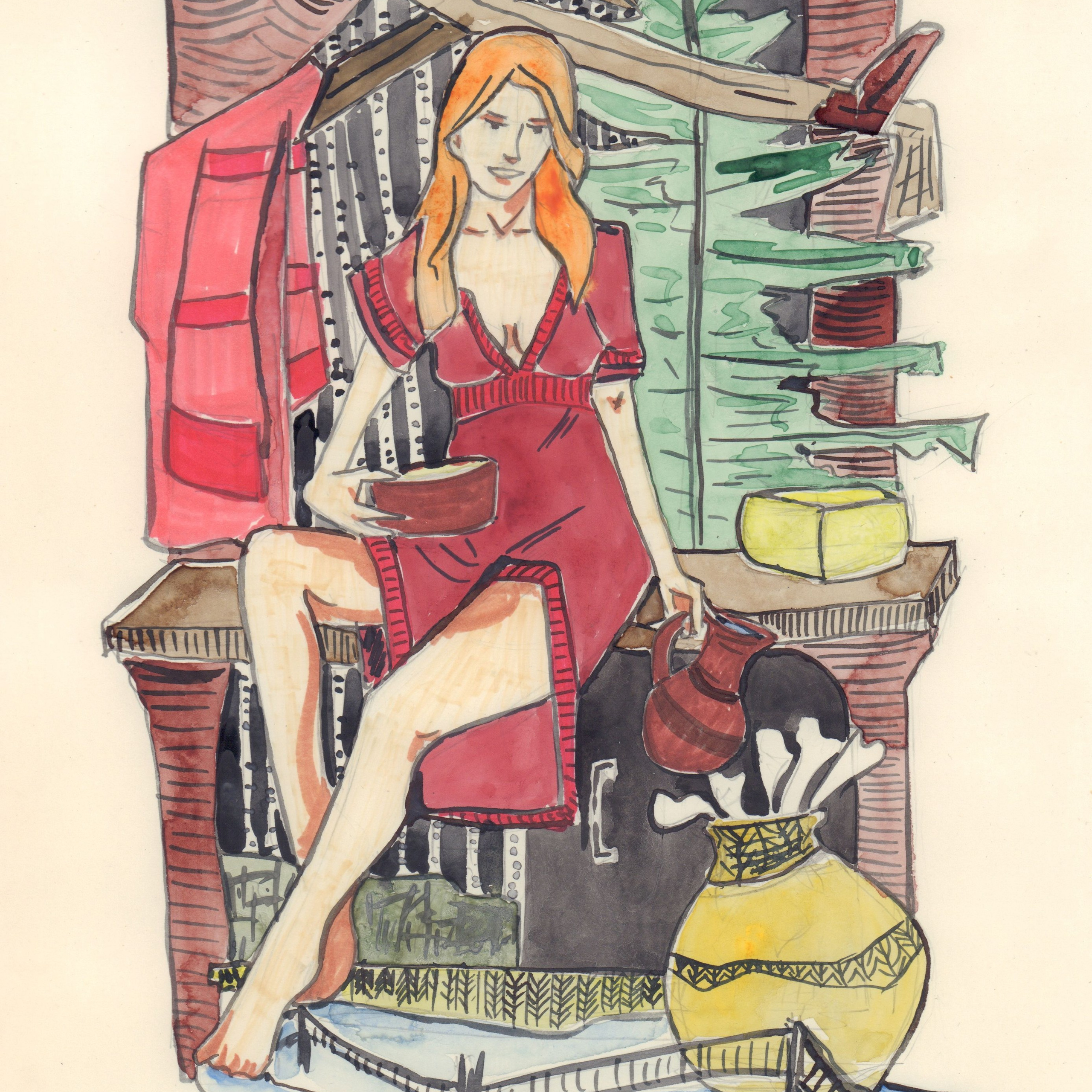 Живописные иллюстрации