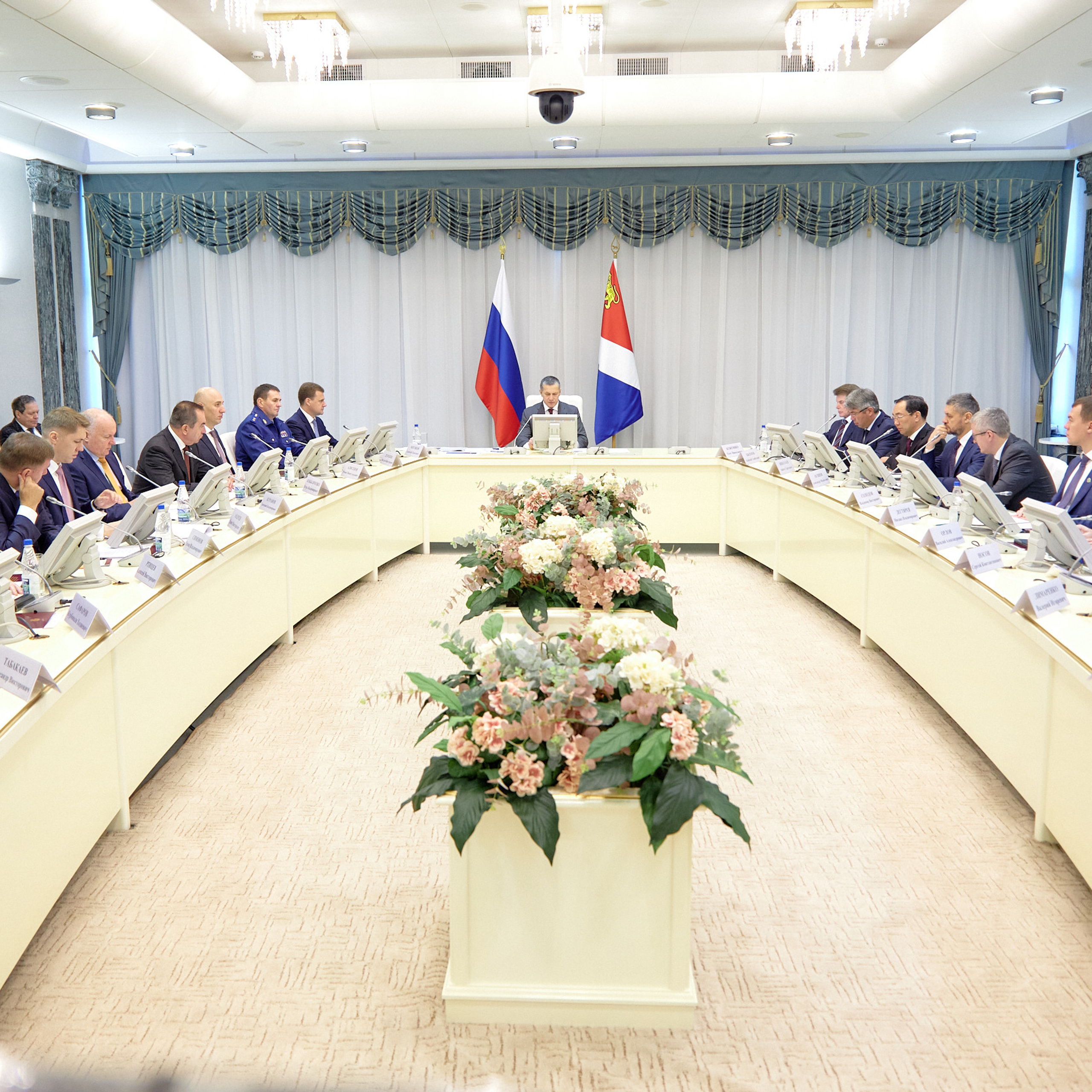 Встреча Трутнева с губернаторами ДВ