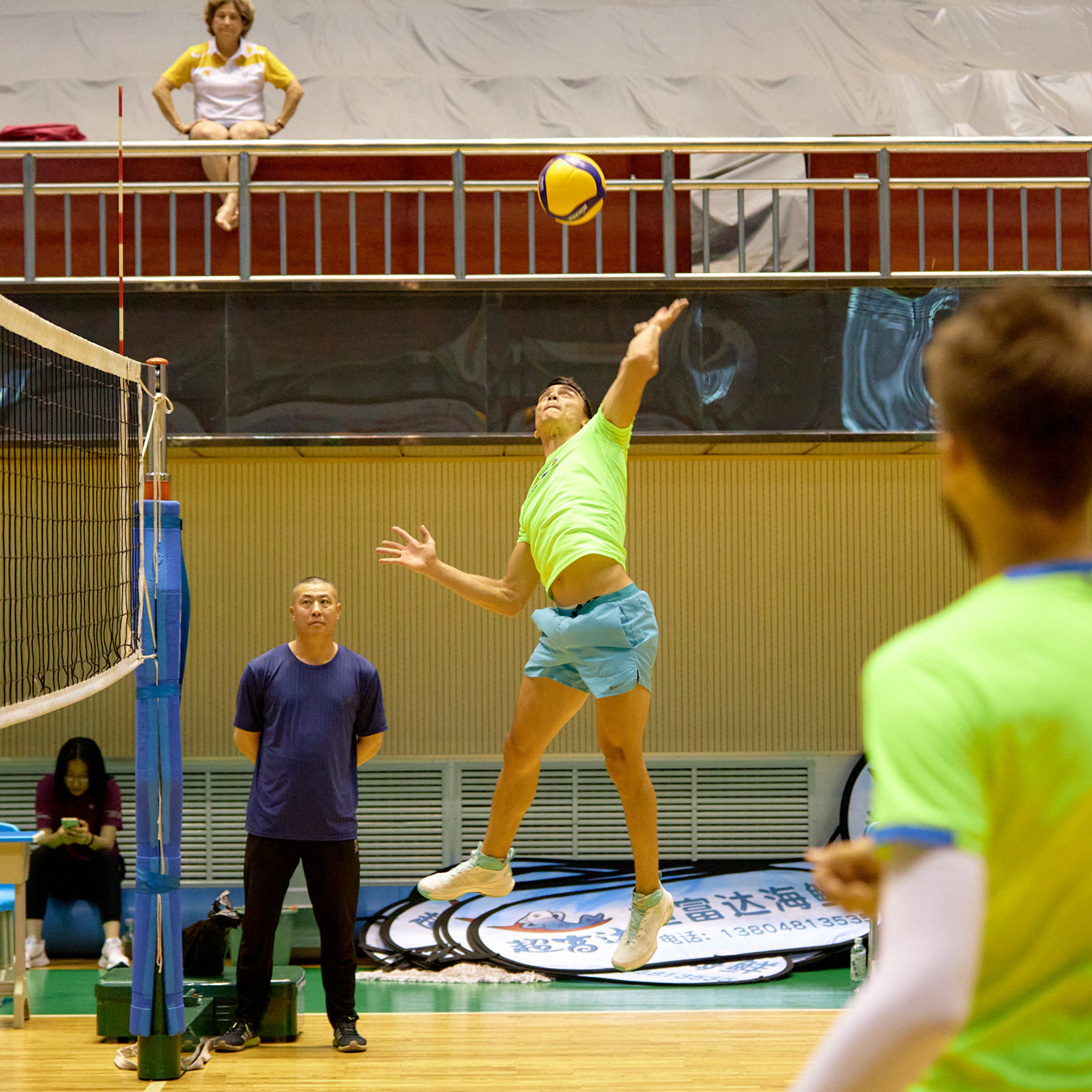 Волейбол. Товарищеские матчи Россия и Китай. Г. Суйфэньхе. Июнь 2023.