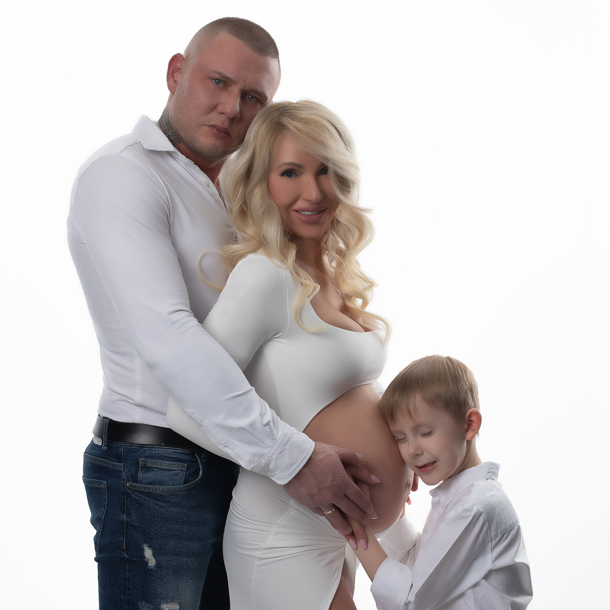 Фотосессия беременности. Фотостудия