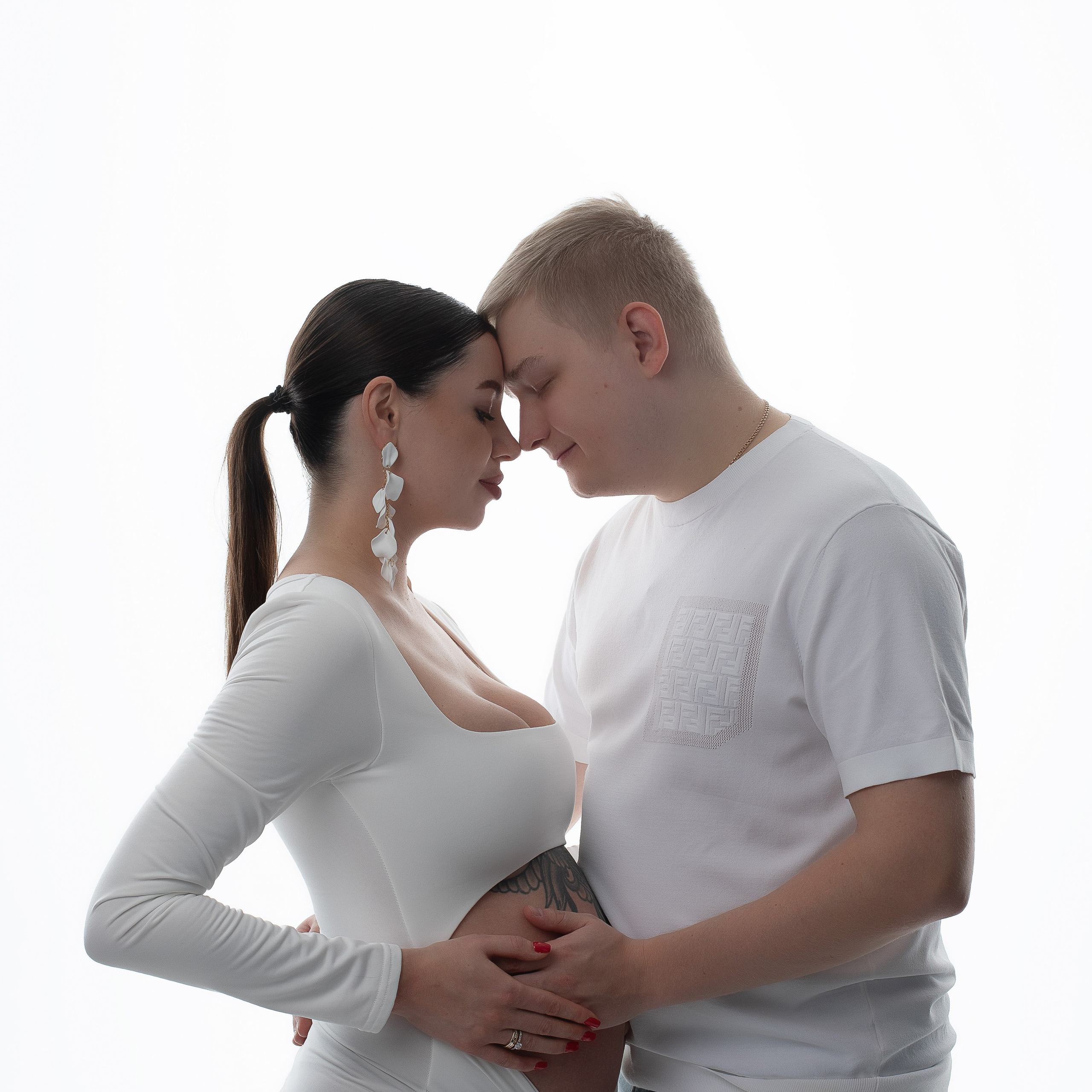Фотосессия беременности. Фотостудия