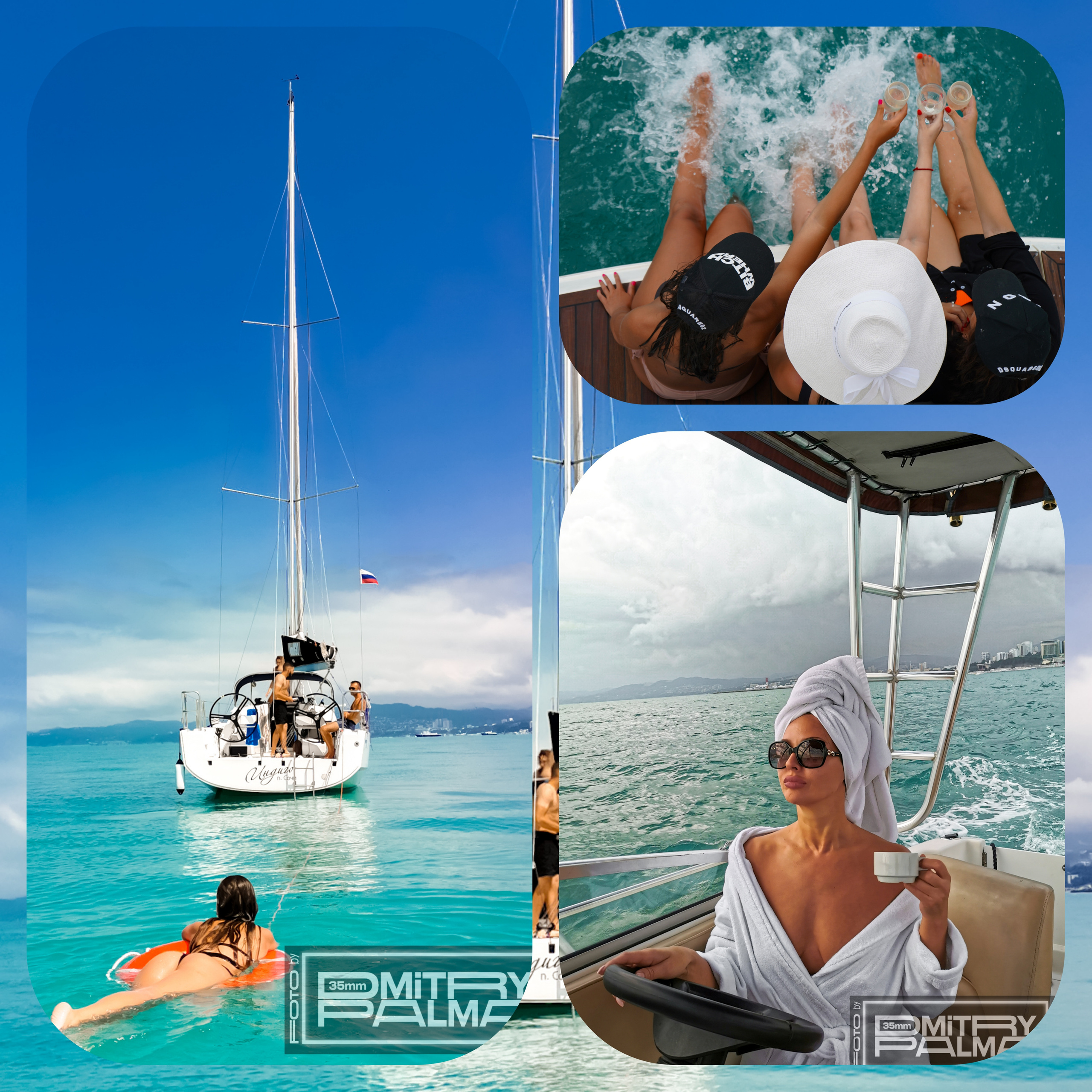 Фотограф в Сочи Фотосессии на яхтах Дмитрий Пальма