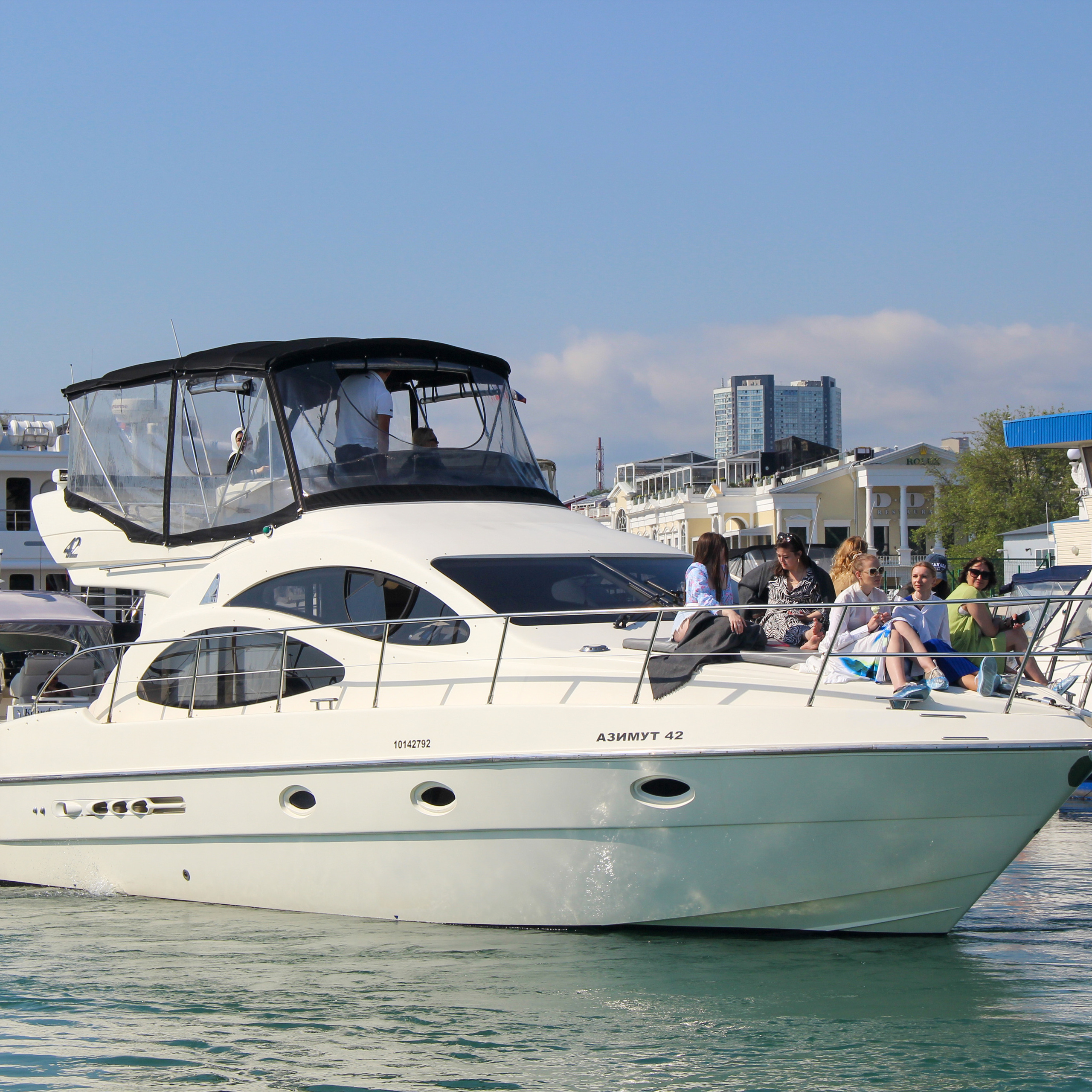 Отзывы. Фотограф в Сочи Фотосессии на яхтах Дмитрий Пальма