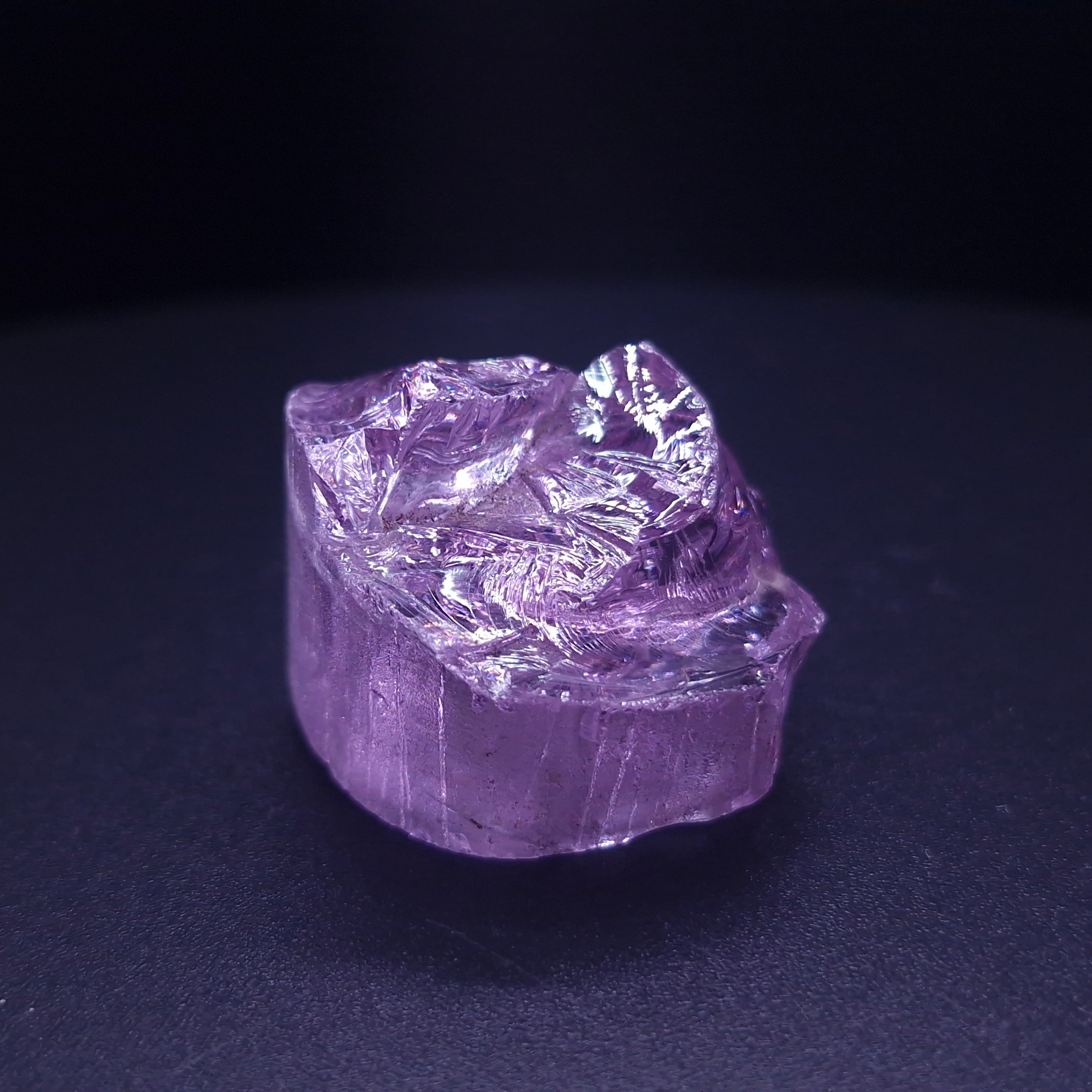 Синтетический YAG гранат garnet 35.78 гр. YAG garnet иттрий алюминиевый гранат ИАГ