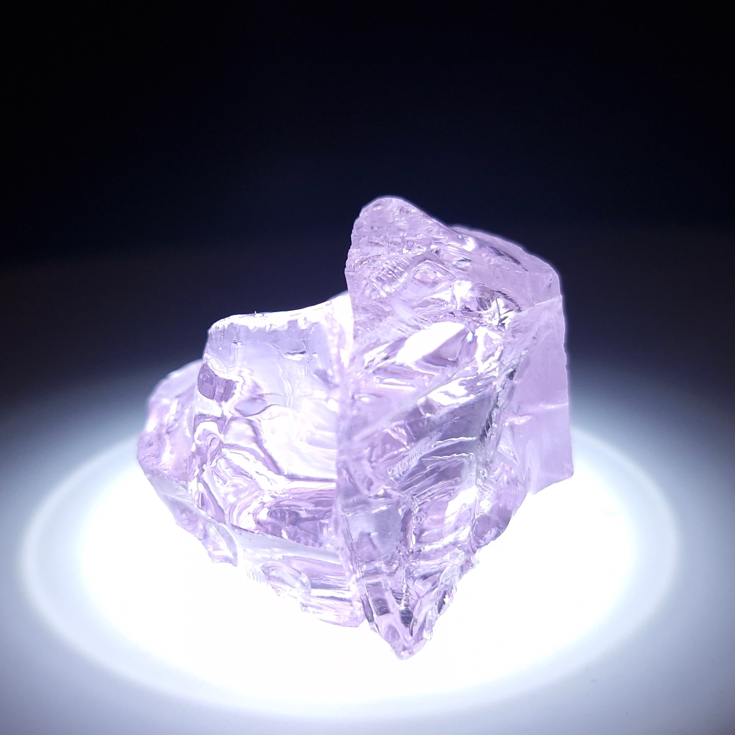 Синтетический YAG гранат garnet 35.78 гр. YAG garnet иттрий алюминиевый гранат ИАГ