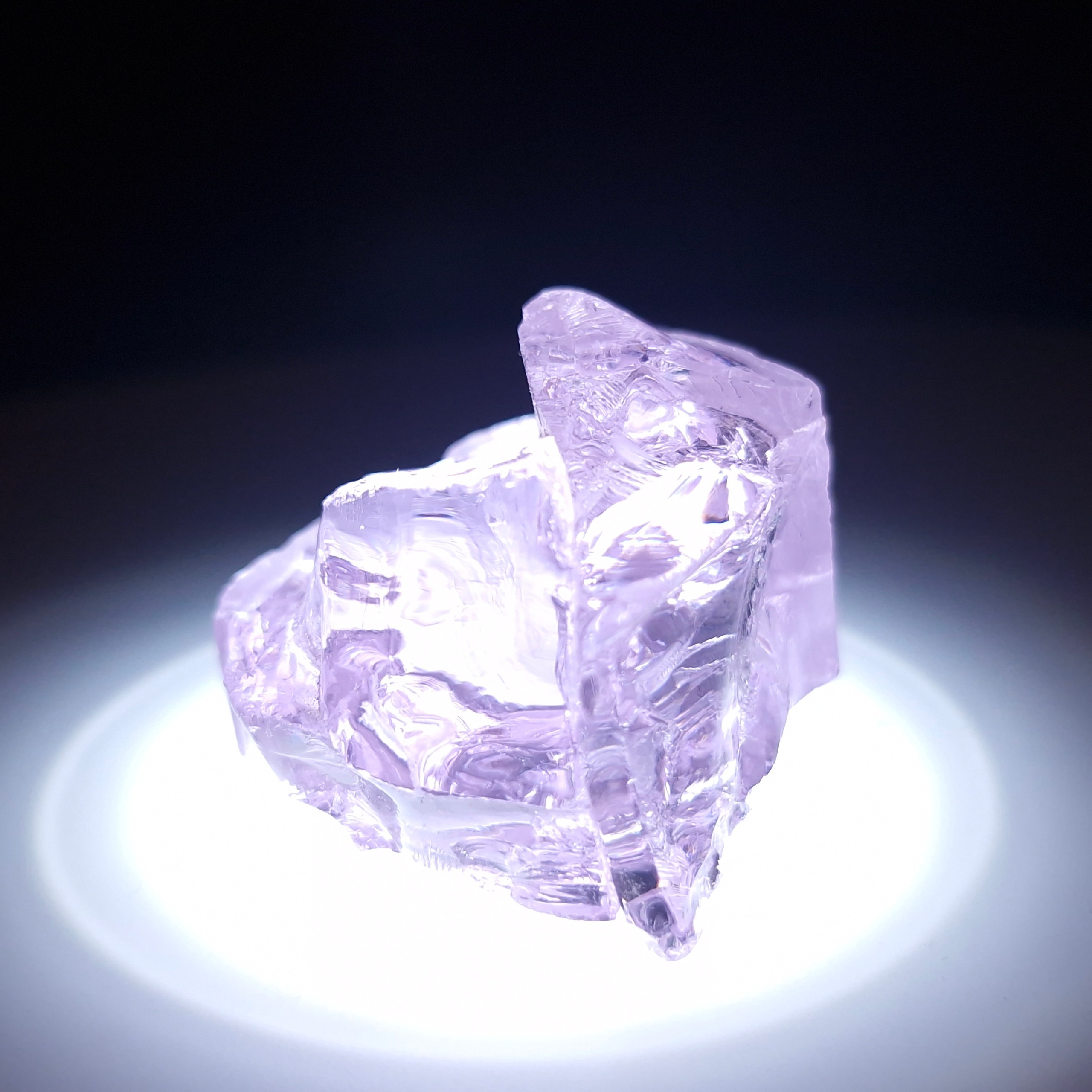 Синтетический YAG гранат garnet 35.78 гр. YAG garnet иттрий алюминиевый гранат ИАГ