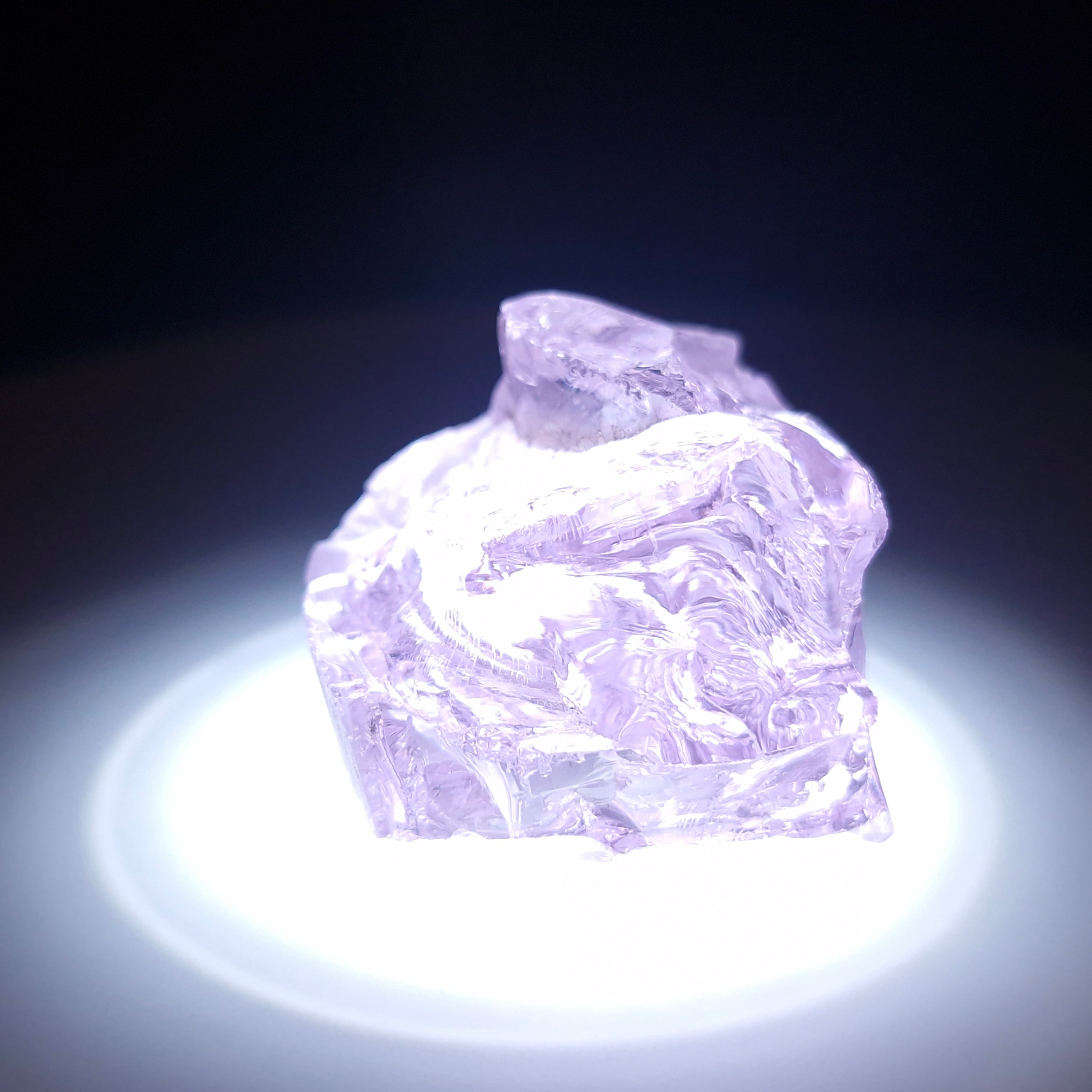 Синтетический YAG гранат garnet 35.78 гр. YAG garnet иттрий алюминиевый гранат ИАГ