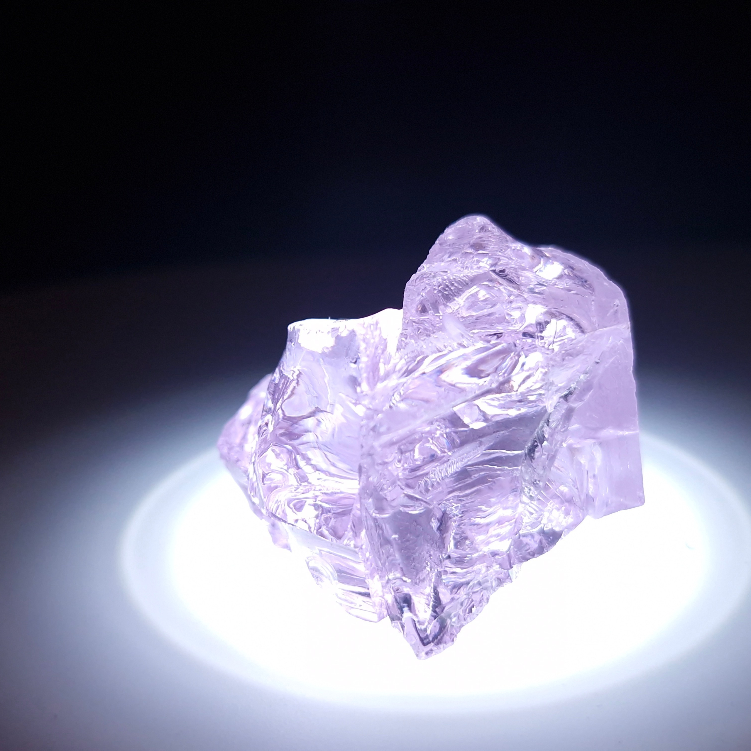 Синтетический YAG гранат garnet 35.78 гр. YAG garnet иттрий алюминиевый гранат ИАГ