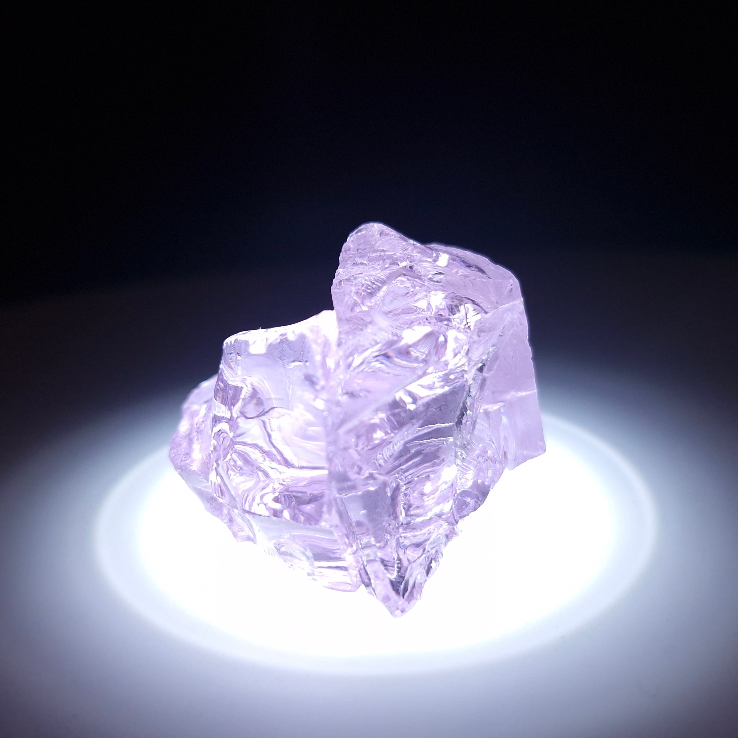 Синтетический YAG гранат garnet 35.78 гр. YAG garnet иттрий алюминиевый гранат ИАГ