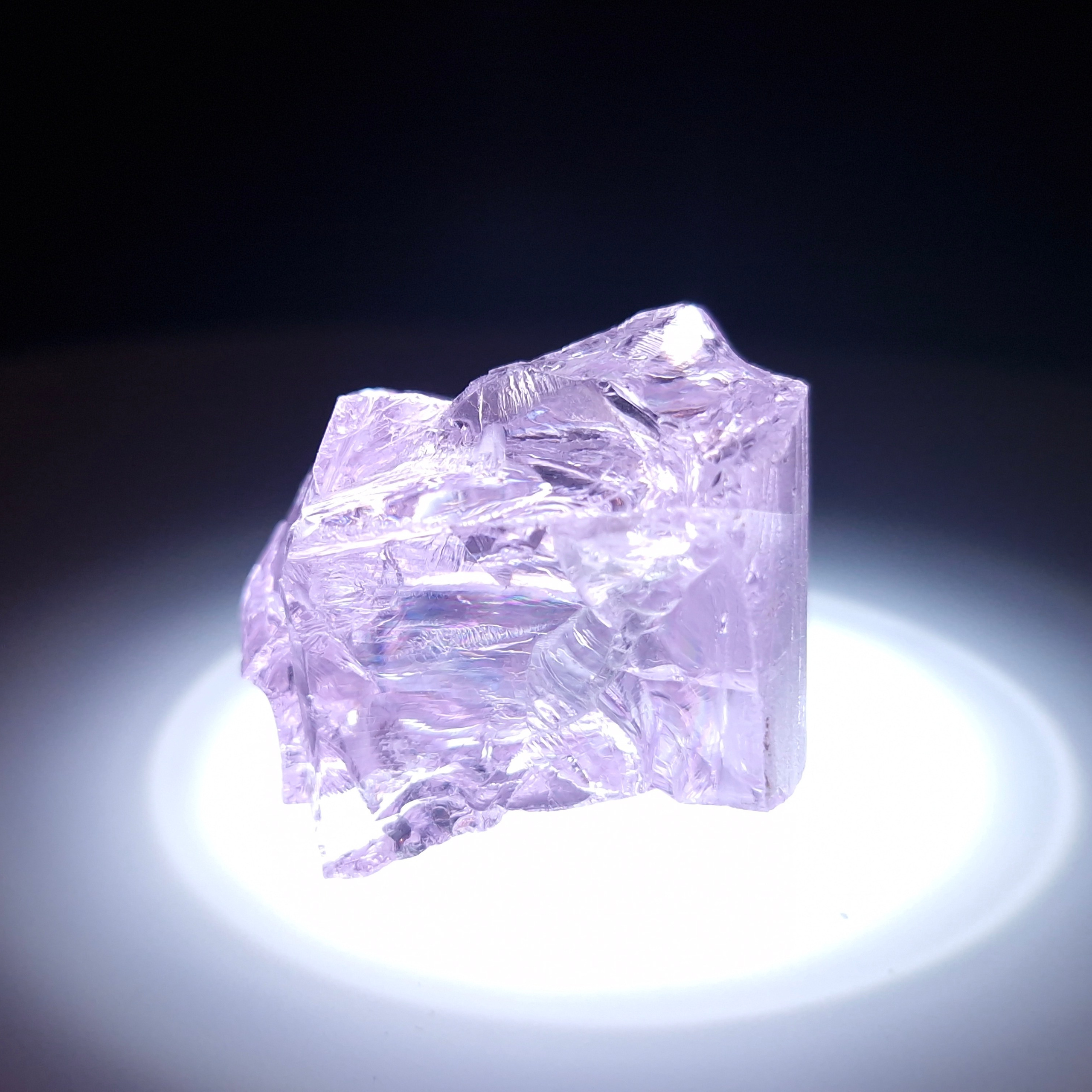 Синтетический YAG гранат garnet 35.78 гр. YAG garnet иттрий алюминиевый гранат ИАГ