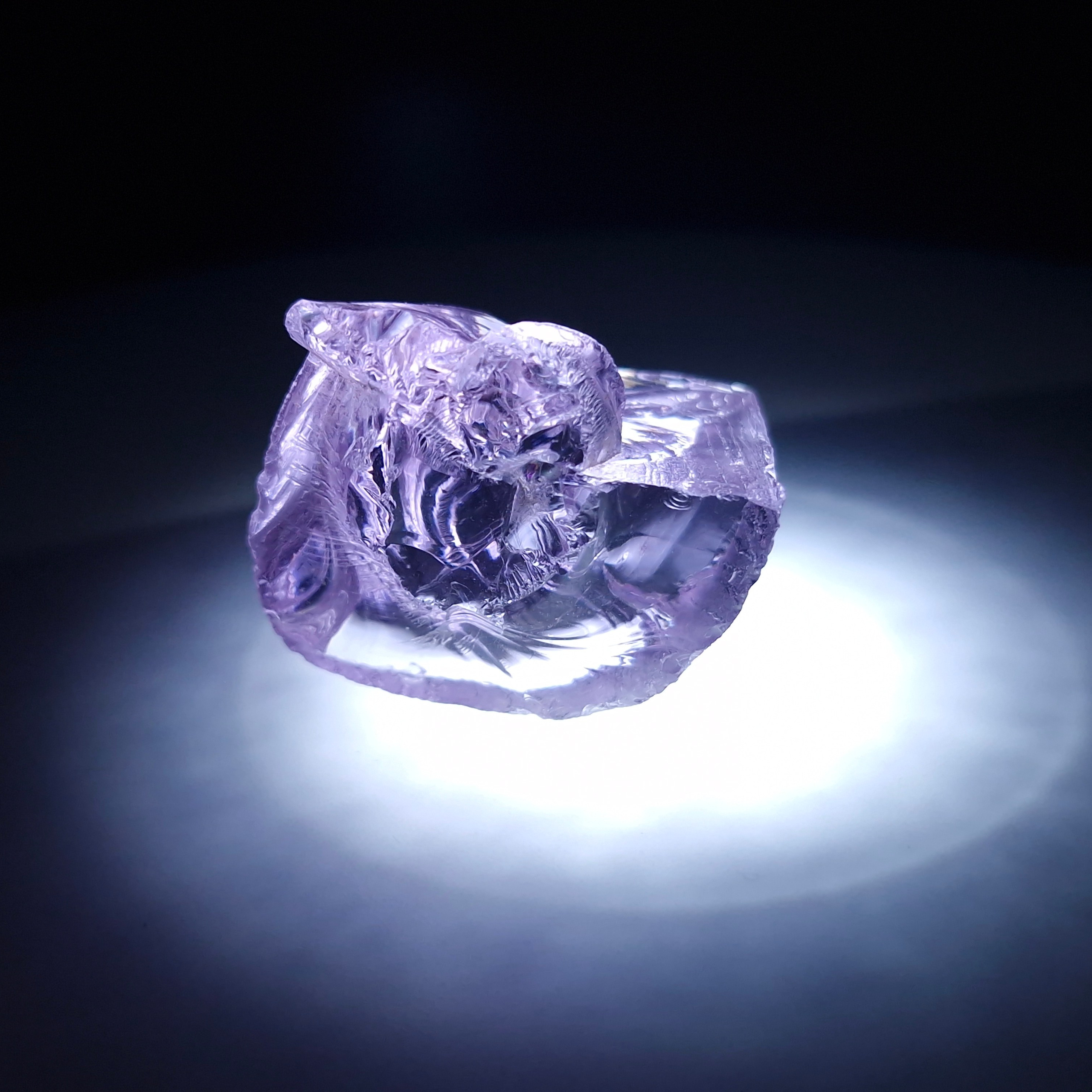 Искусственный гранат garnet 19.25 gr. YAG garnet иттрий алюминиевый гранат ИАГ