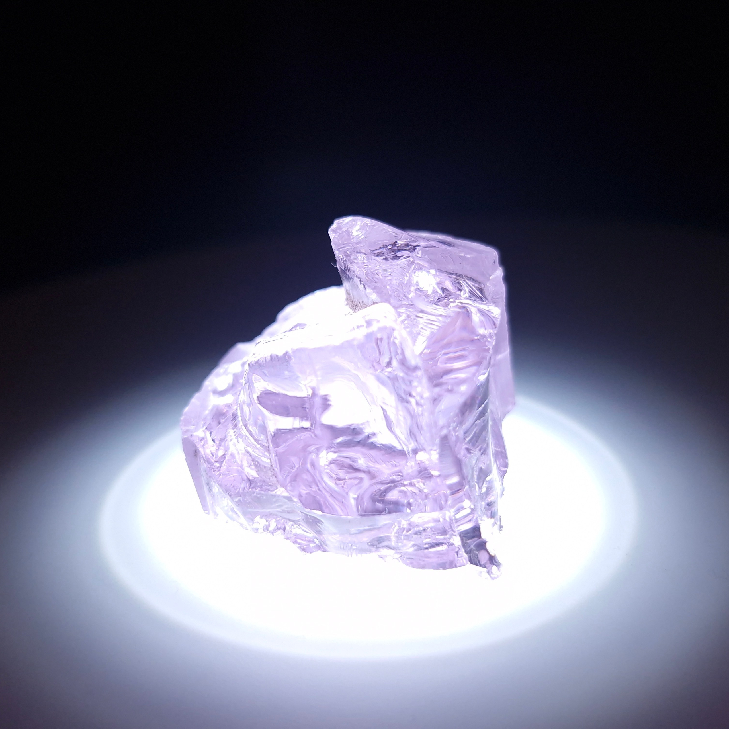 Синтетический YAG гранат garnet 35.78 гр. YAG garnet иттрий алюминиевый гранат ИАГ