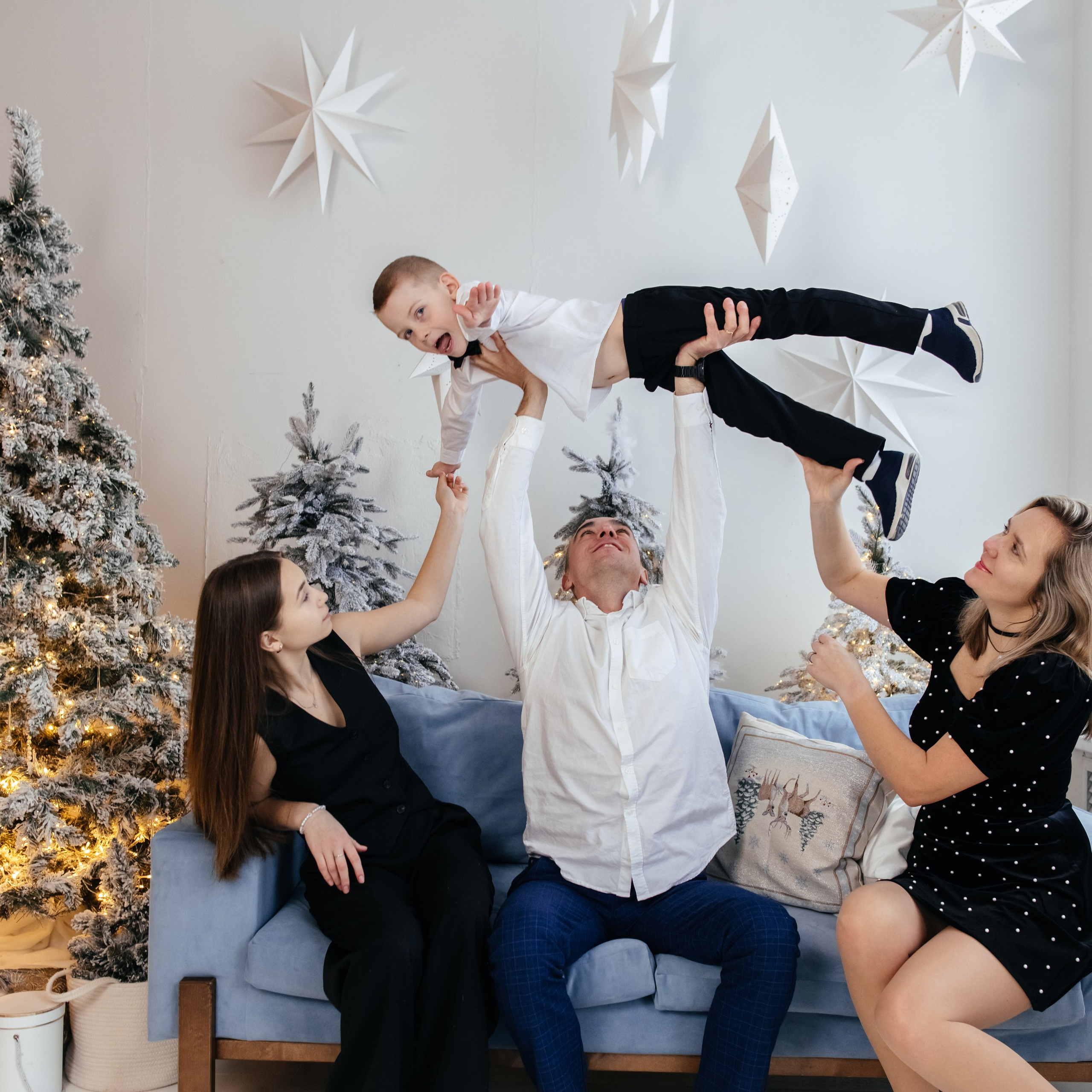 Мария, Антон, Мирон и&nbsp;Элина