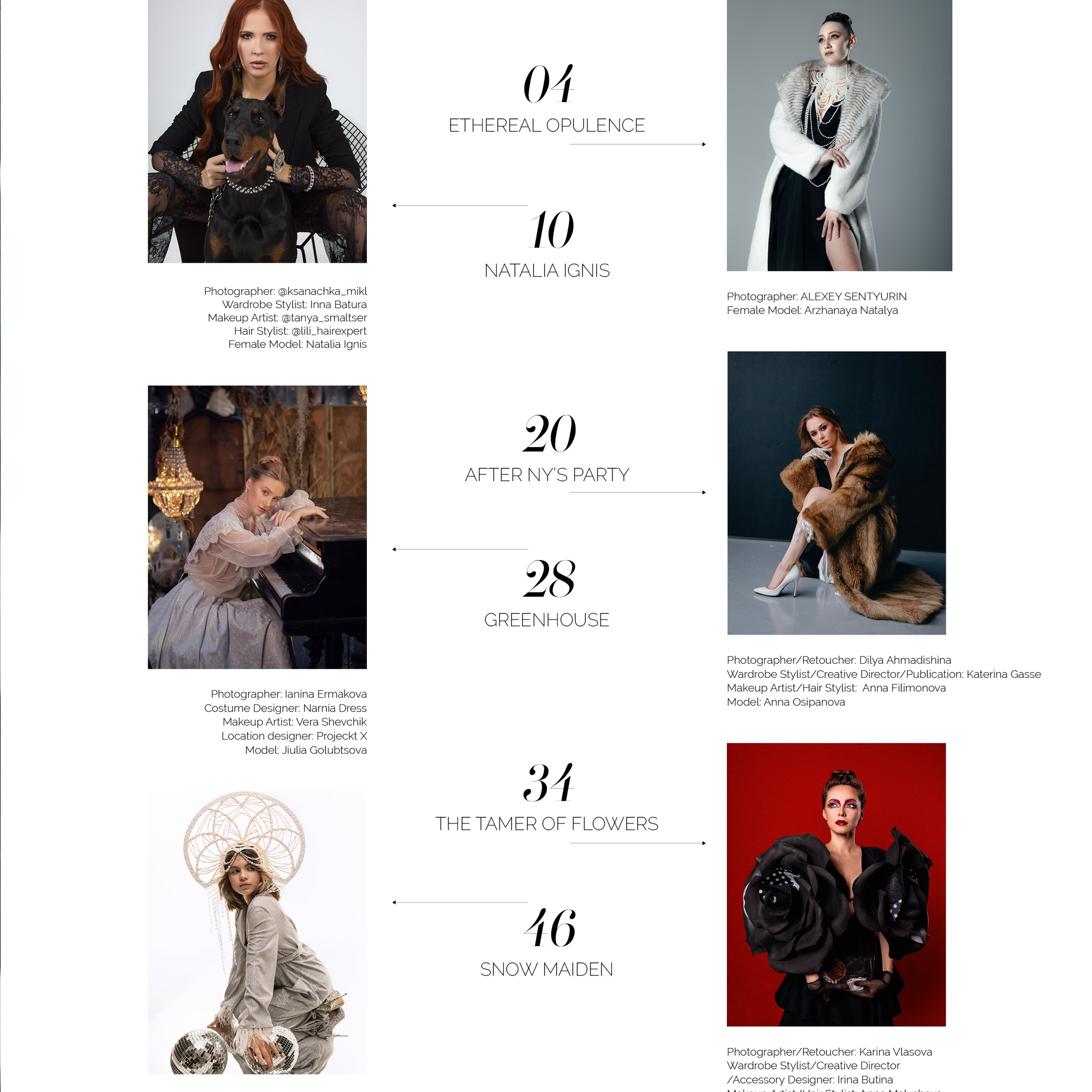 Публикации в журналах. Anika Moc