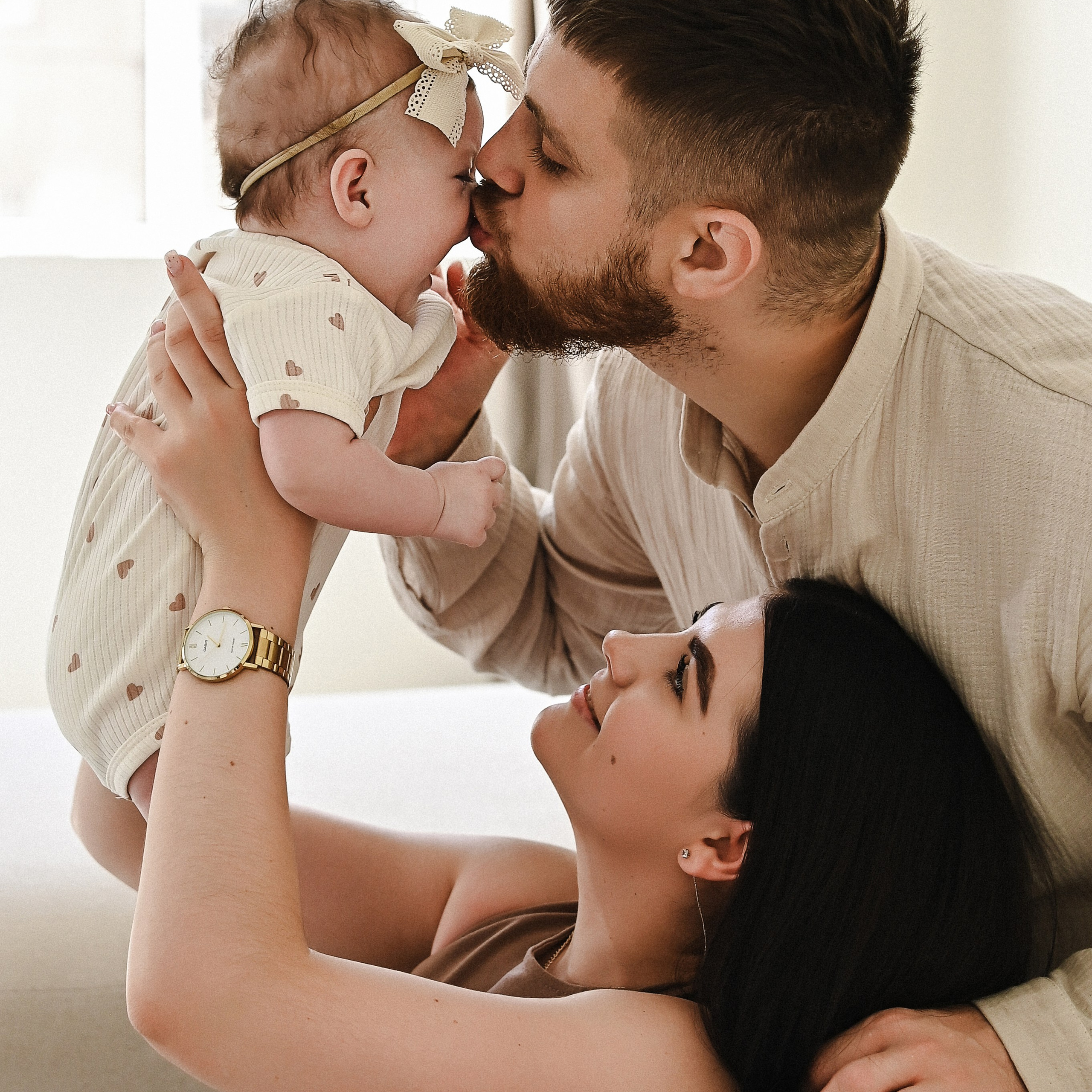 Семейная с маленькой Оливией