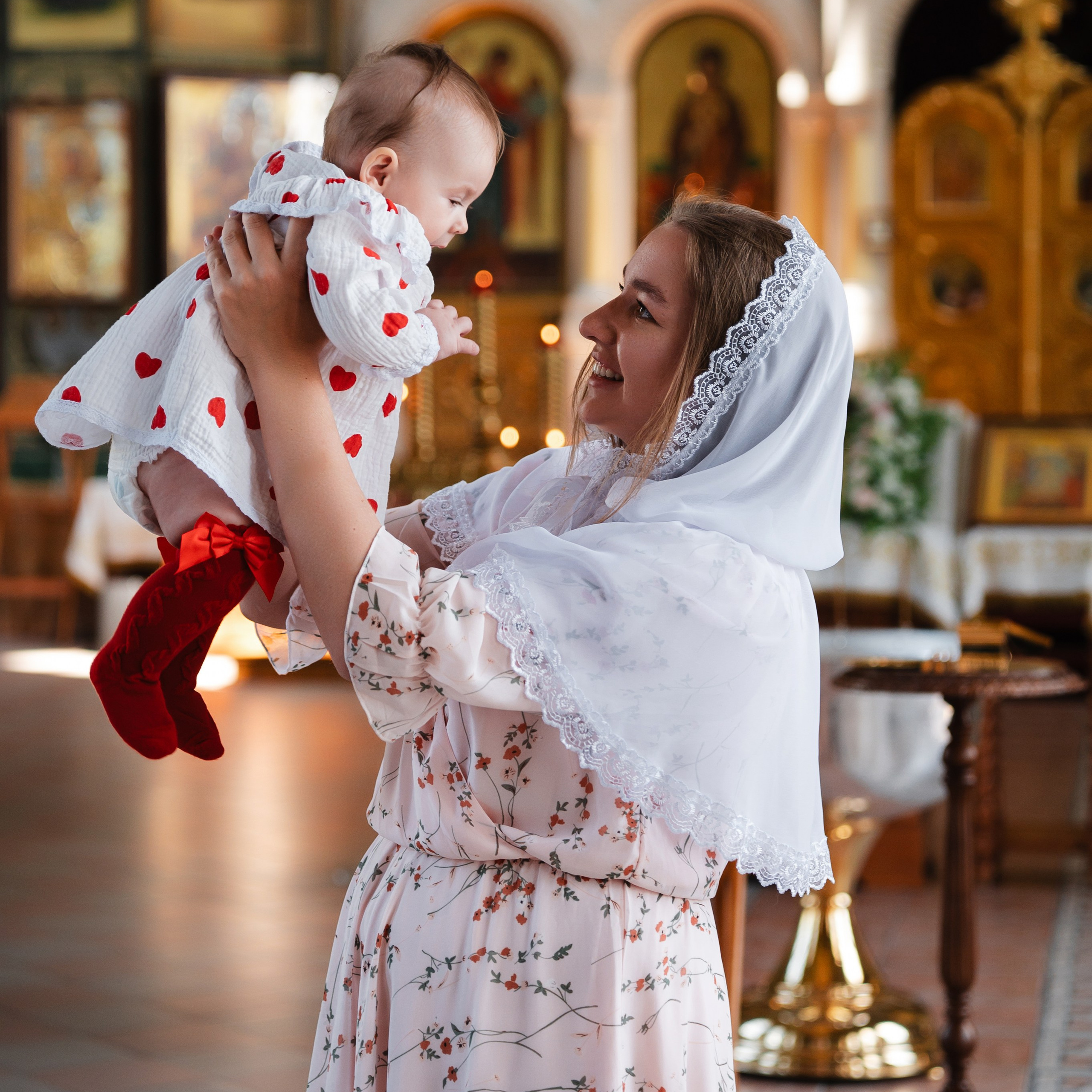 Таинство Крещения Дарьи (Храм Преполовения Пятидесятницы)