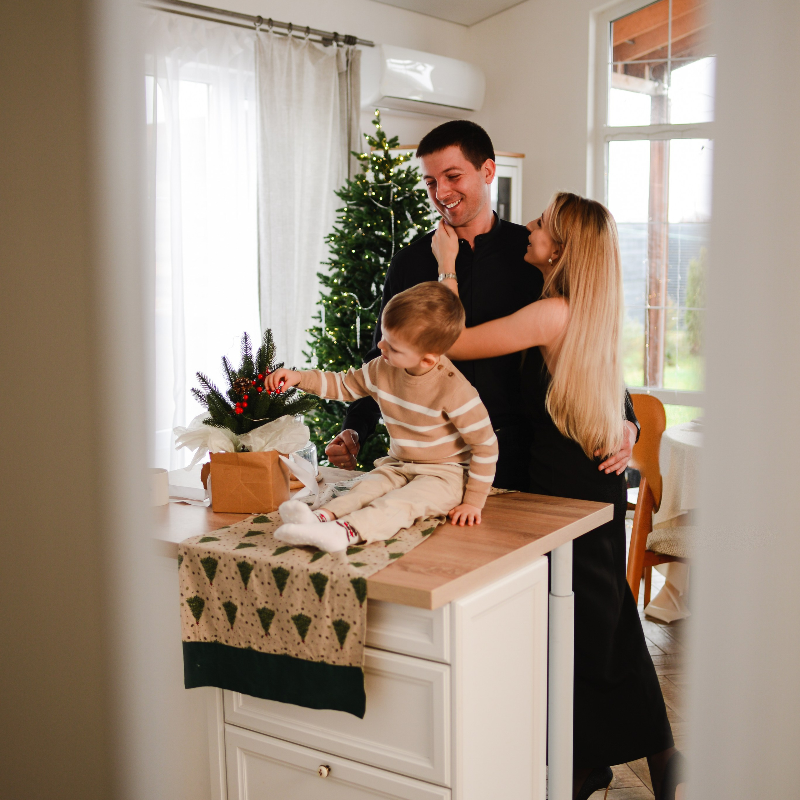 Новогодняя семейная