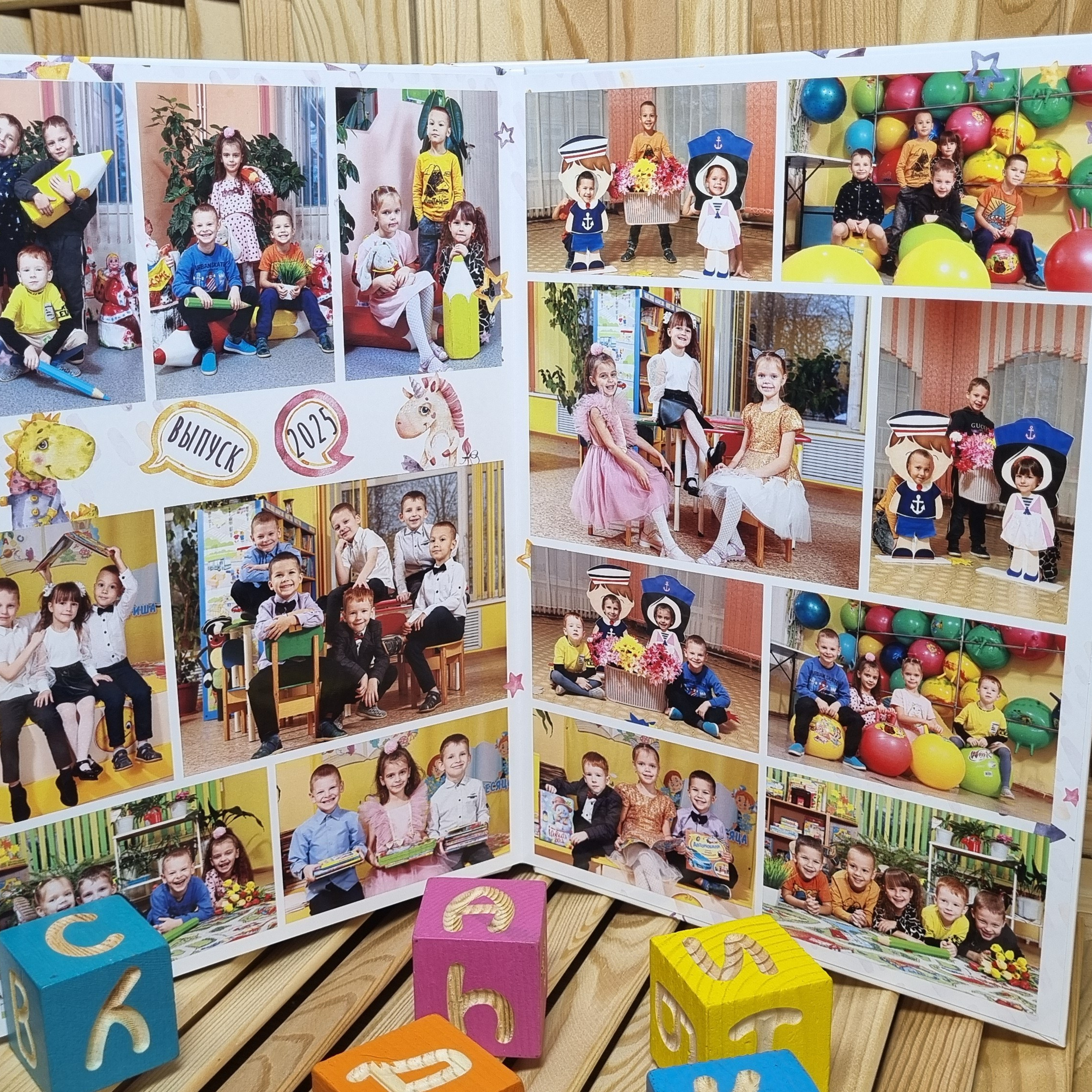 Фото готовых выпускных альбомов для детского сада и школы в Иваново Ярославле Костроме Владимире. Выпускные альбомы в Иваново в детский сад и школу. Александр и Светлана Янкины