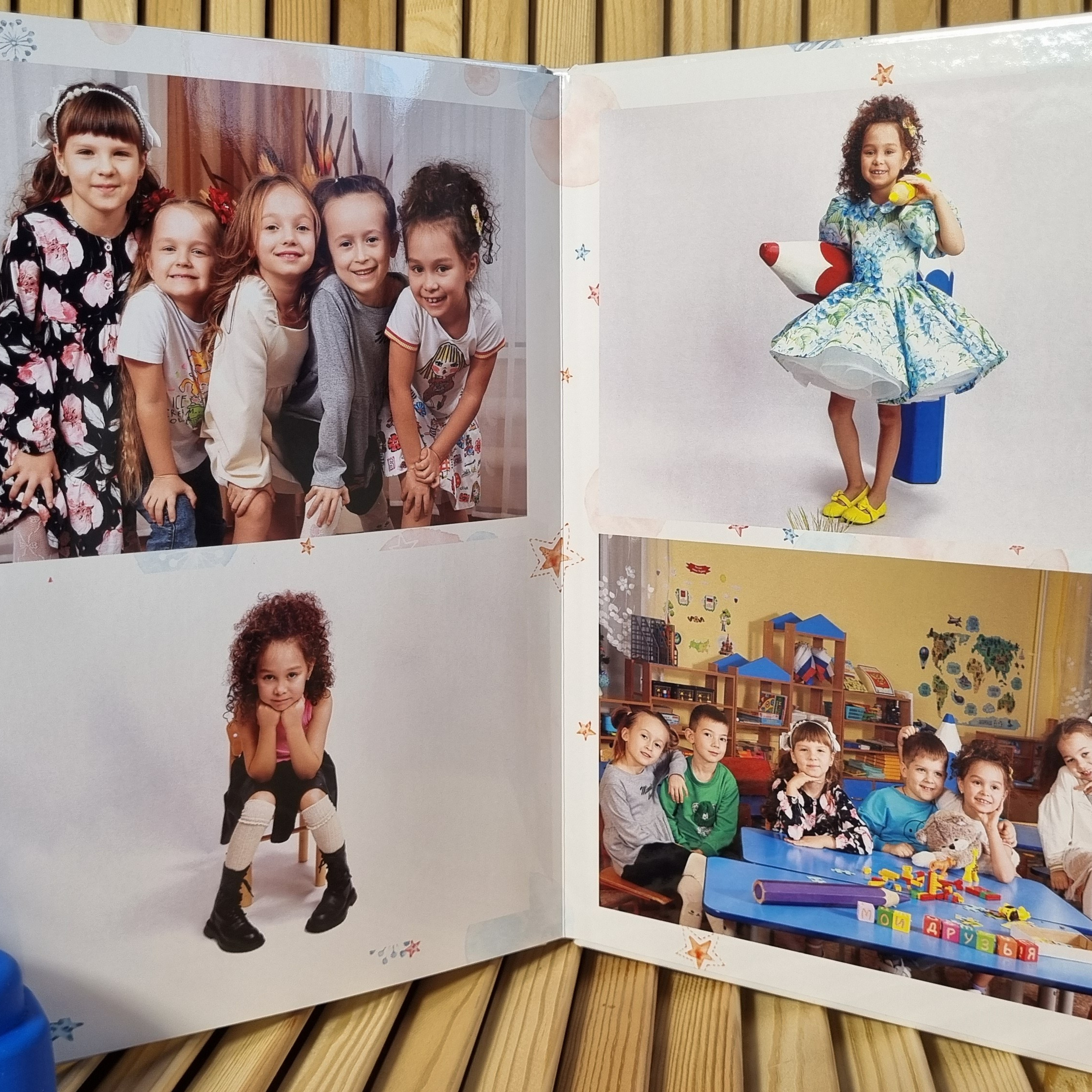 Фото готовых выпускных альбомов для детского сада и школы в Иваново Ярославле Костроме Владимире. Выпускные альбомы в Иваново в детский сад и школу. Александр и Светлана Янкины