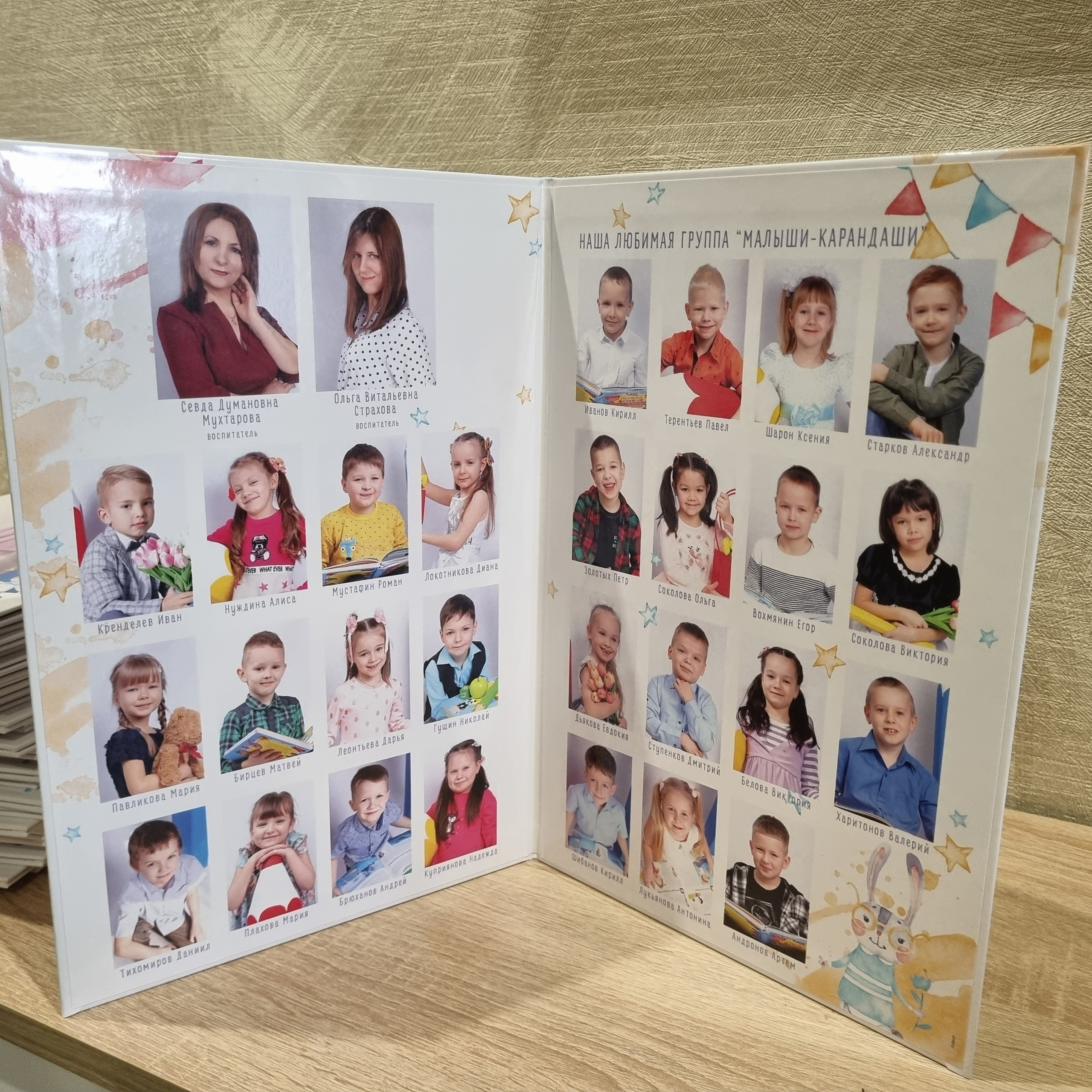 Фото готовых выпускных альбомов для детского сада и школы в Иваново Ярославле Костроме Владимире. Выпускные альбомы в Иваново в детский сад и школу. Александр и Светлана Янкины