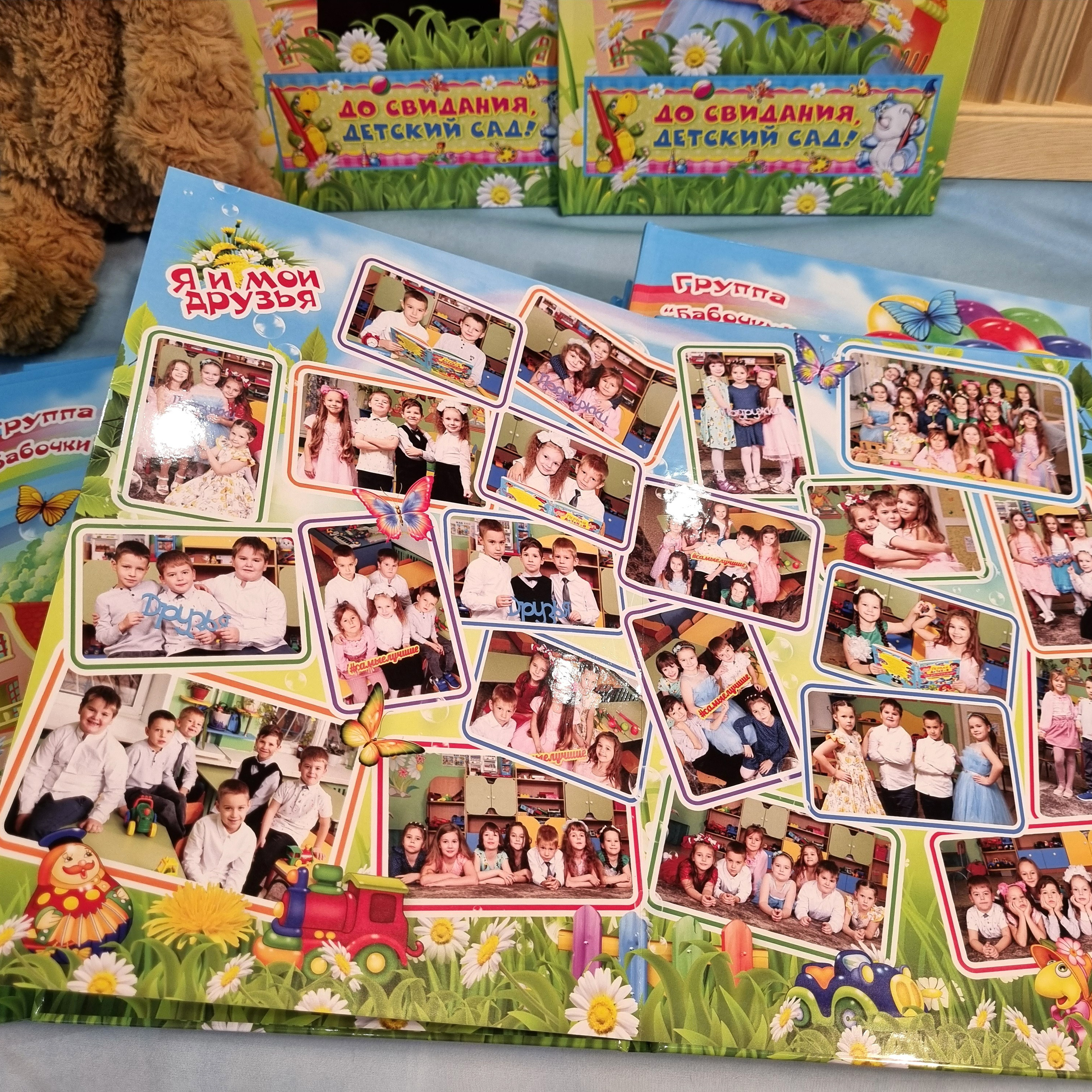 Фото готовых выпускных альбомов для детского сада и школы в Иваново Ярославле Костроме Владимире. Выпускные альбомы в Иваново в детский сад и школу. Александр и Светлана Янкины