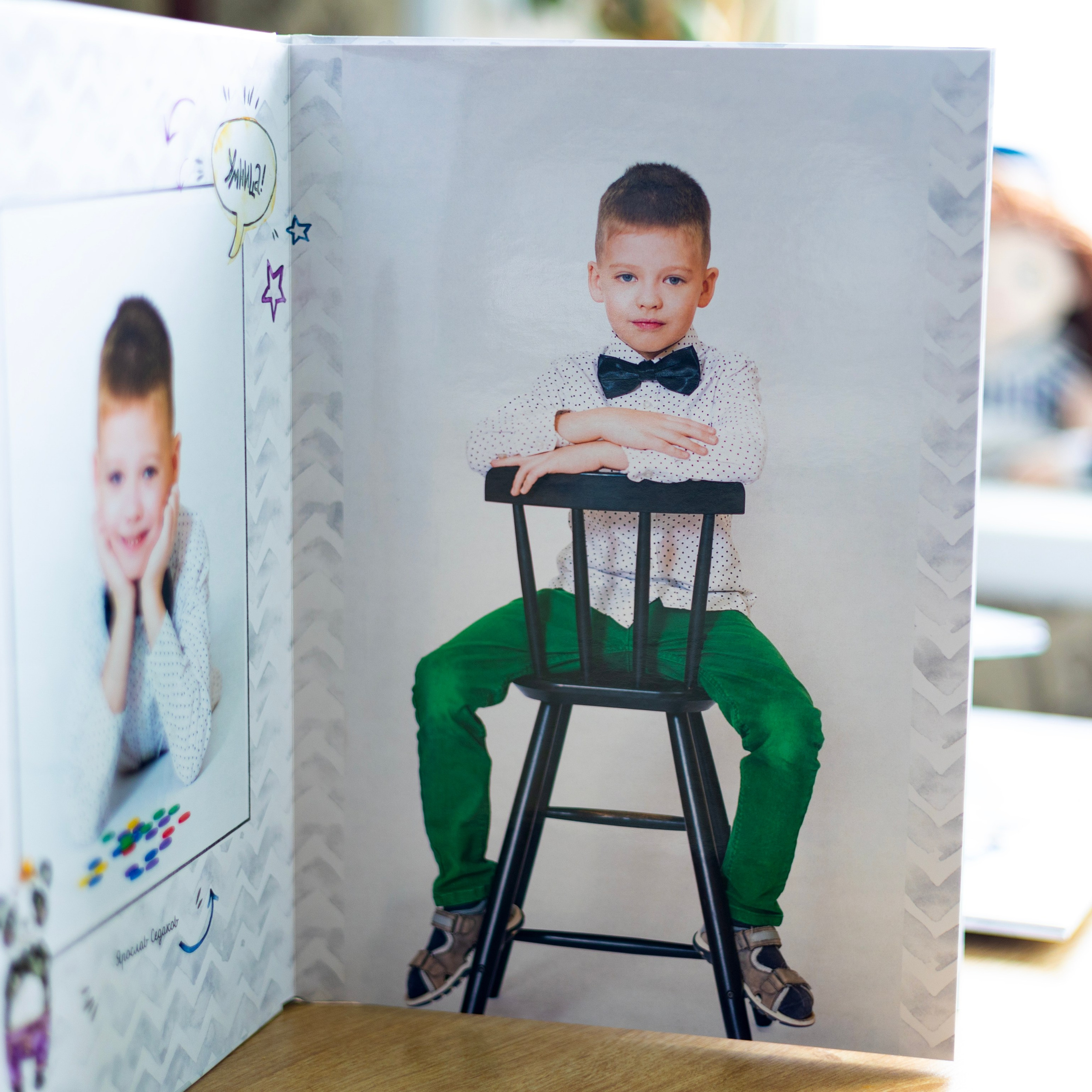 Фото готовых выпускных альбомов для детского сада и школы в Иваново Ярославле Костроме Владимире. Выпускные альбомы в Иваново в детский сад и школу. Александр и Светлана Янкины