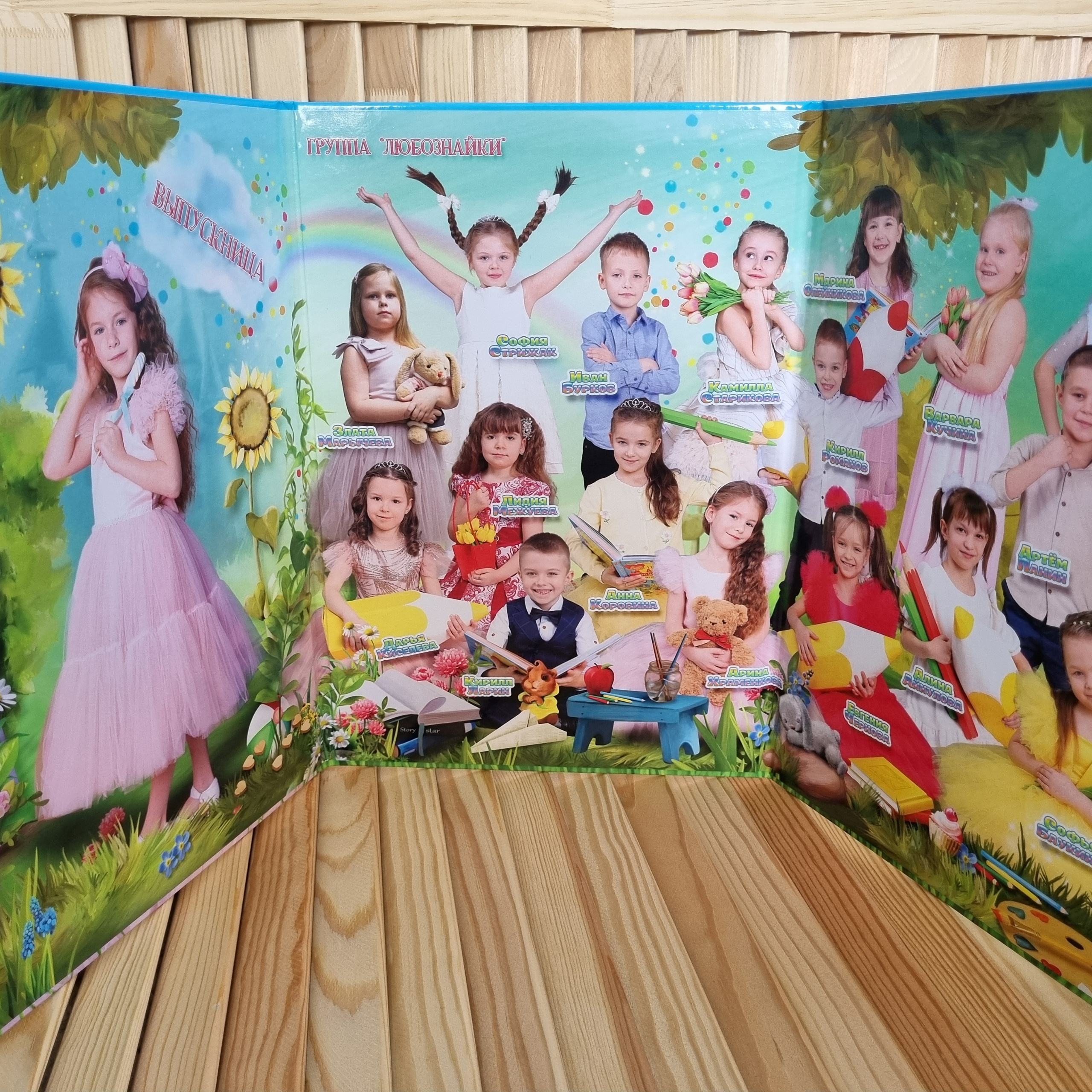 Фото готовых выпускных альбомов для детского сада и школы в Иваново Ярославле Костроме Владимире. Выпускные альбомы в Иваново в детский сад и школу. Александр и Светлана Янкины